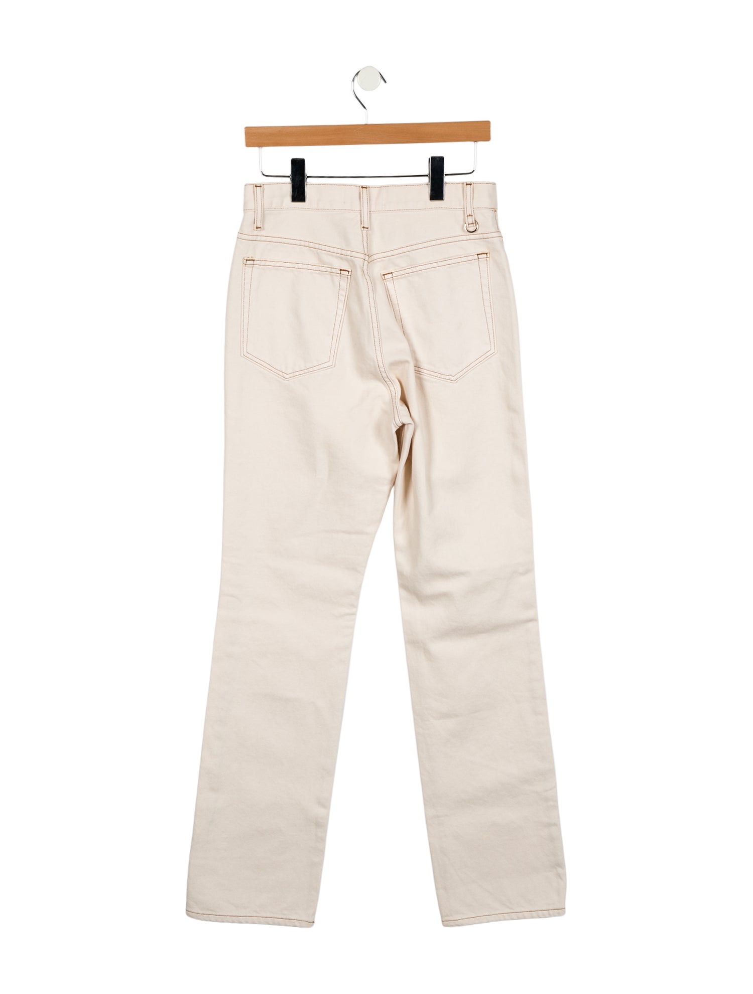 Ulla Johnson High-Rise Straight Leg Jeans