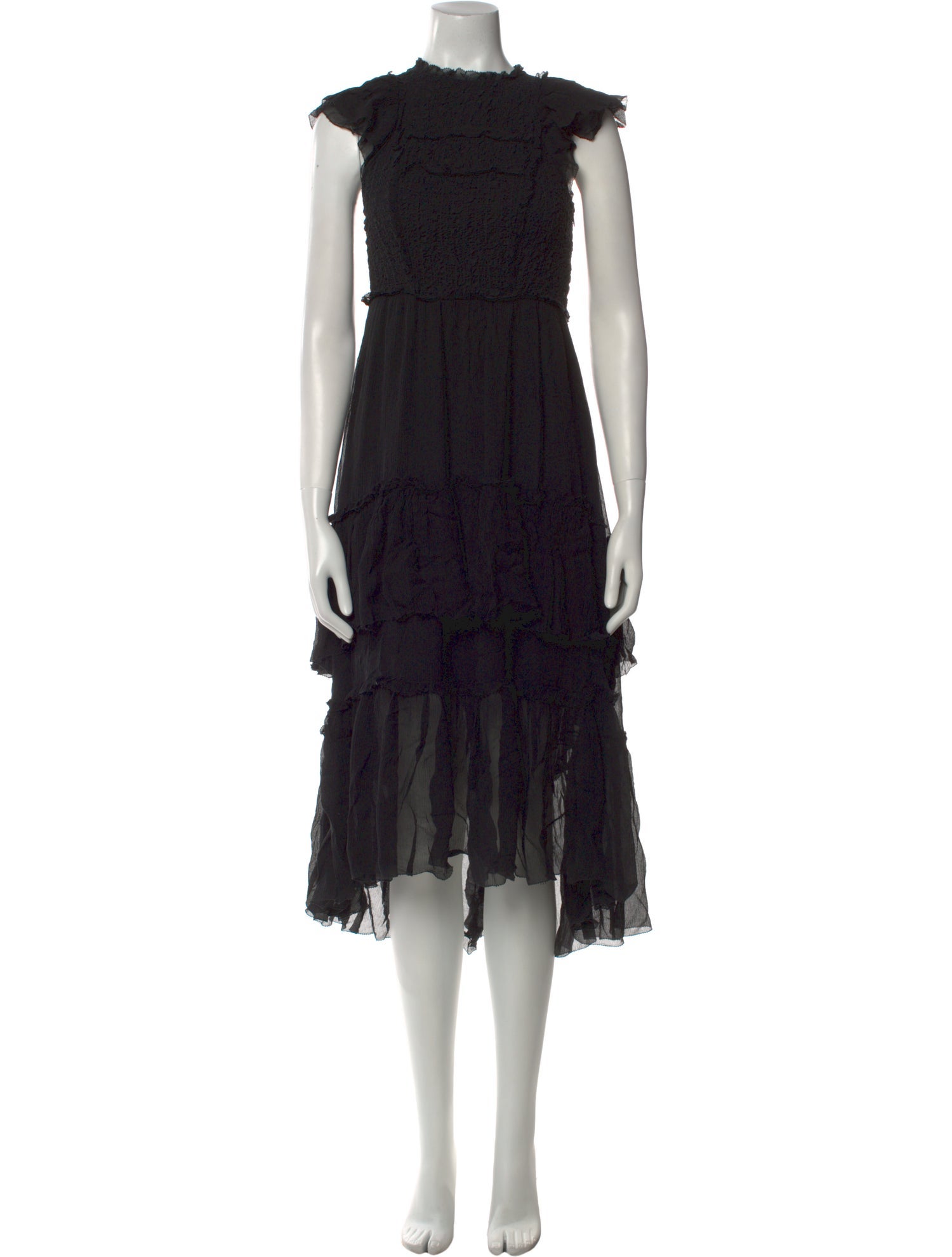 Ulla Johnson Silk Midi Length Dress