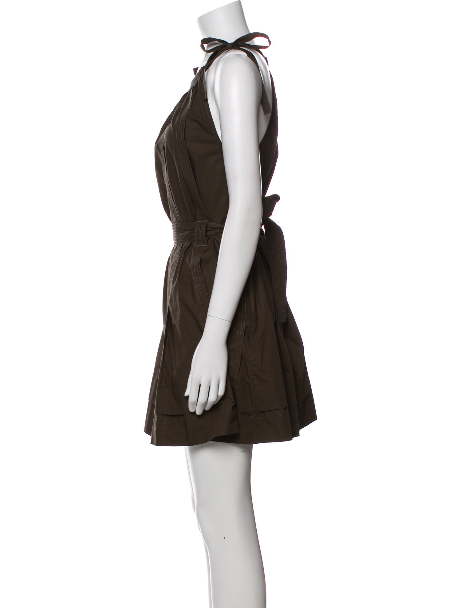 Ulla Johnson Scoop Neck Mini Dress