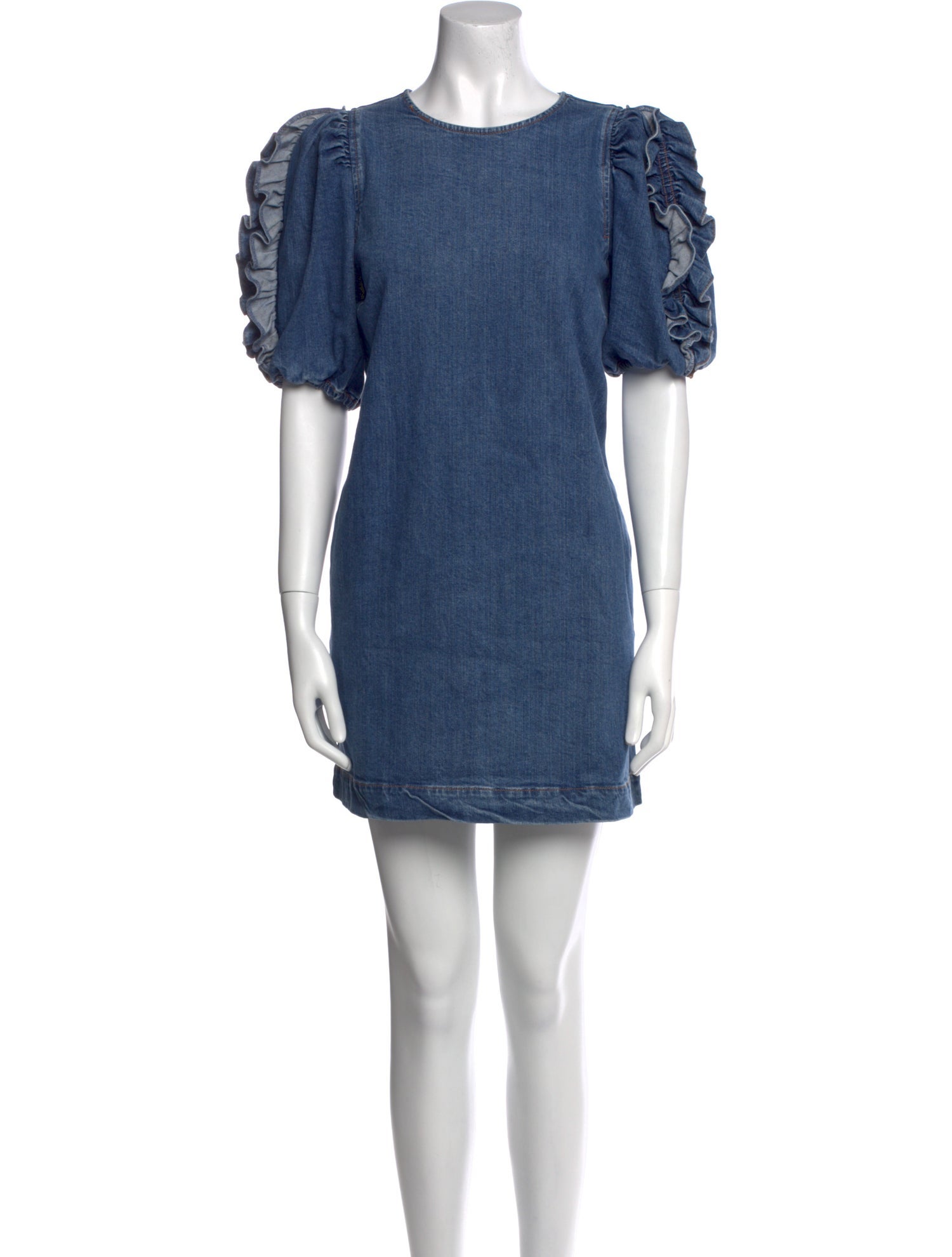 Ulla Johnson Crew Neck Mini Dress