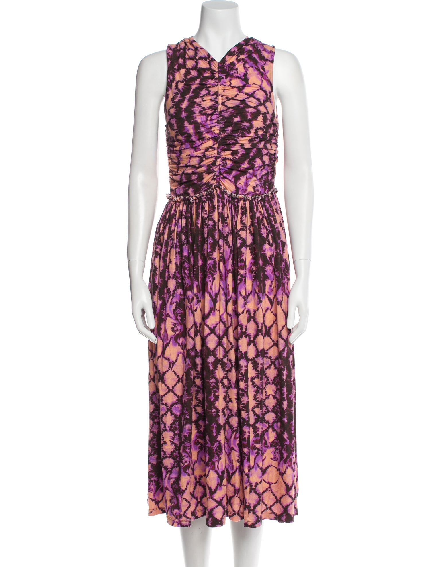 Ulla Johnson Printed Midi Length Dress