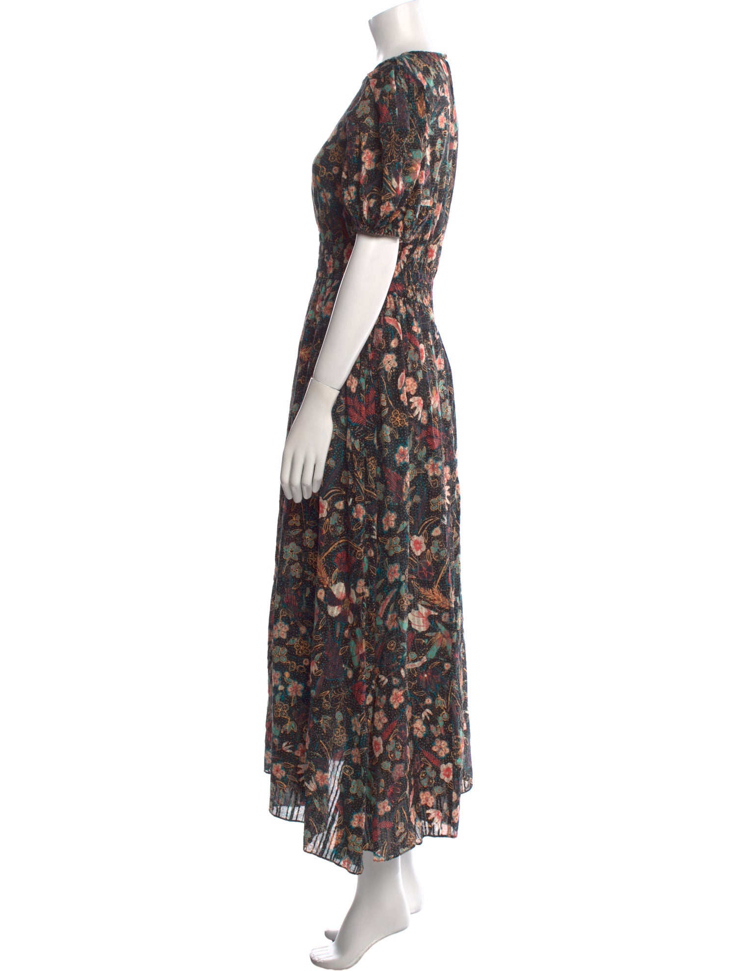 Ulla Johnson Floral Print Long Dress