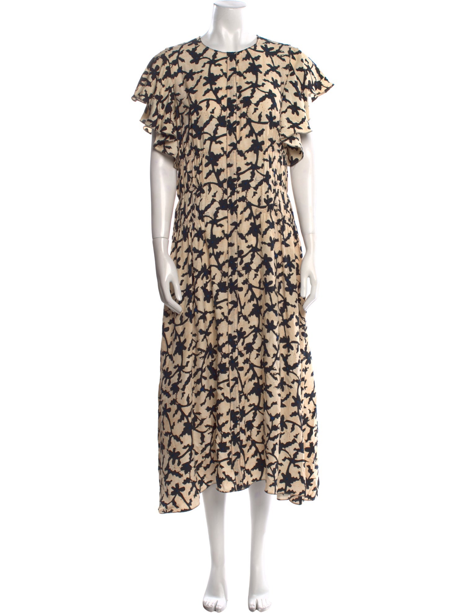 Ulla Johnson Floral Print Long Dress