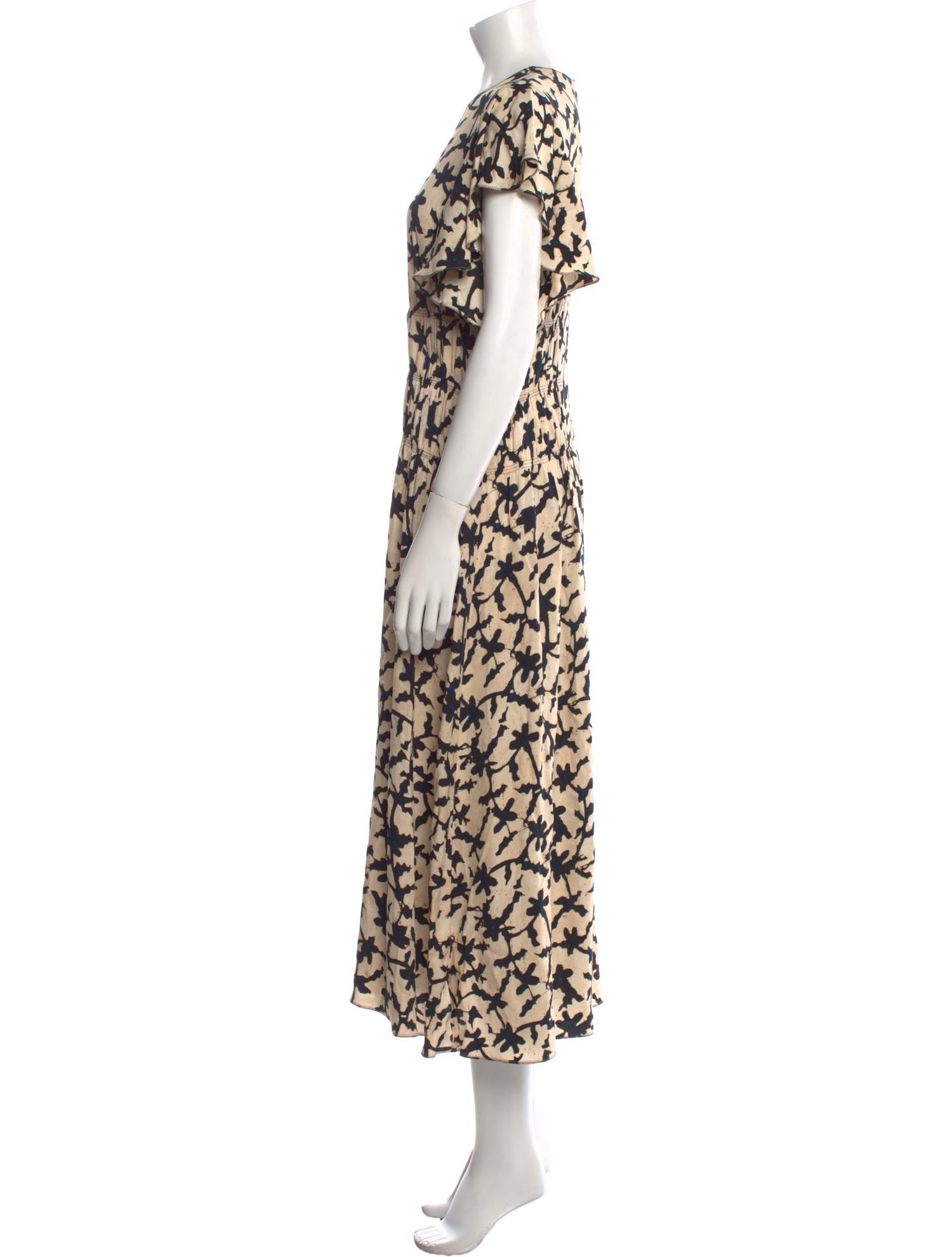 Ulla Johnson Floral Print Long Dress