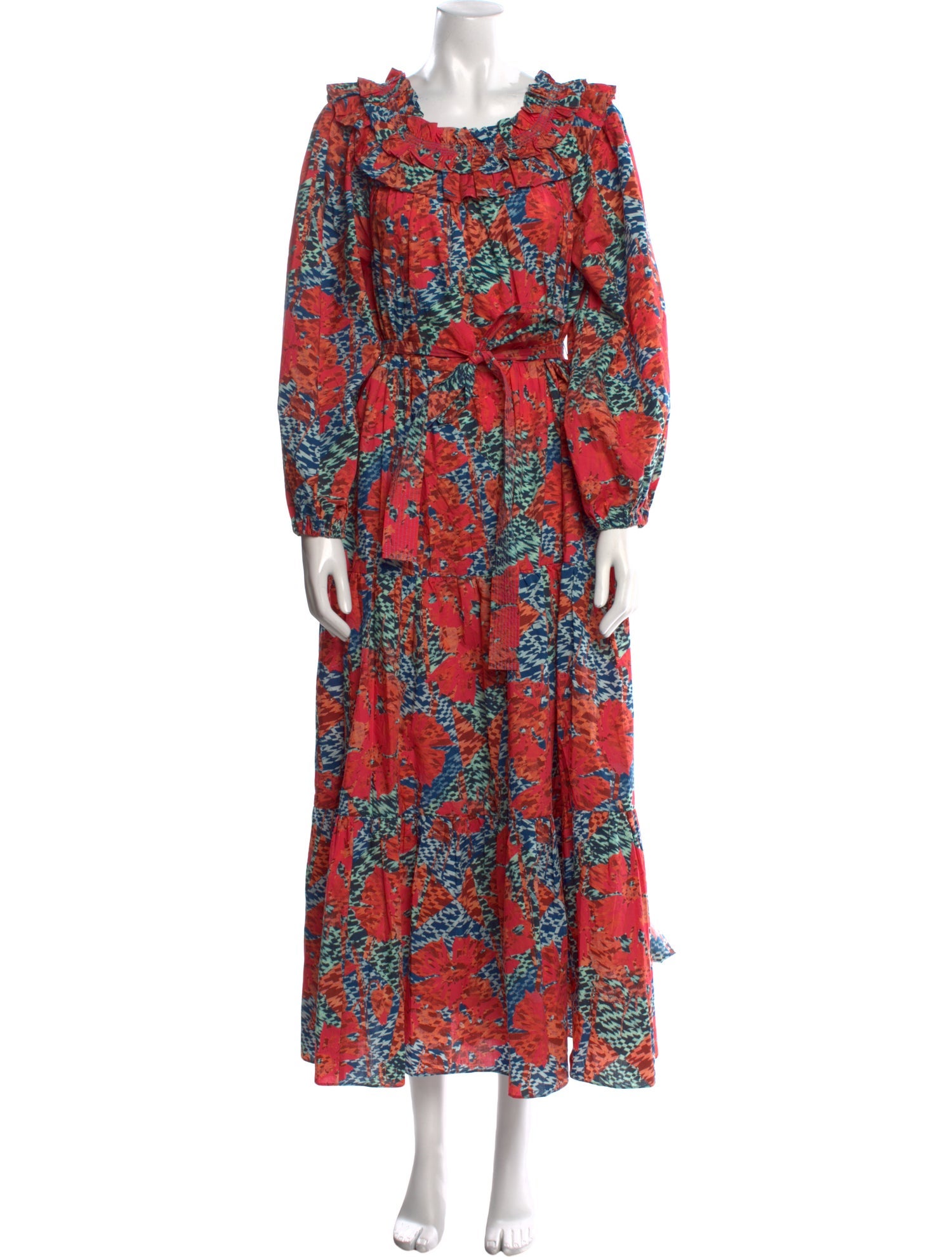 Ulla Johnson Floral Print Long Dress