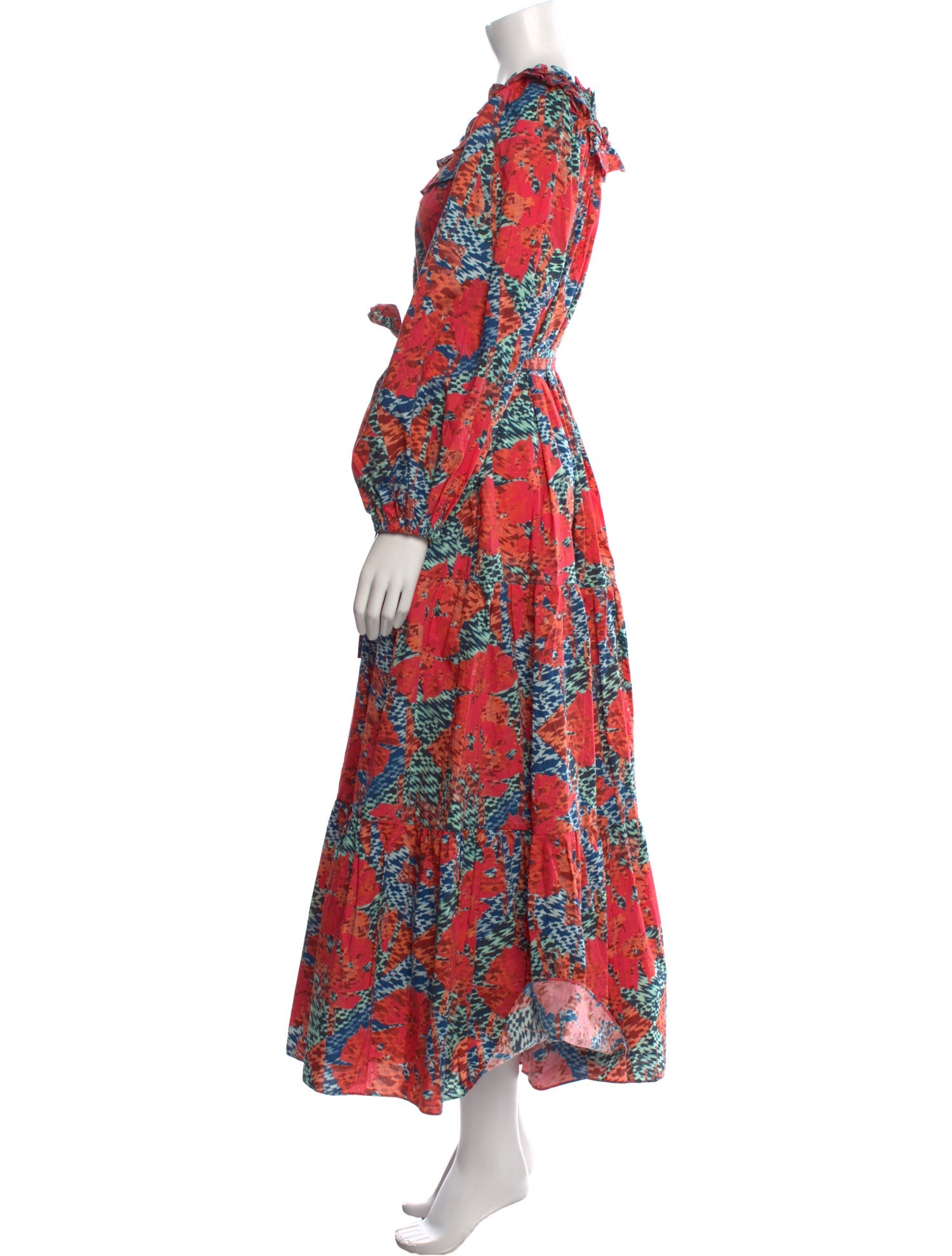 Ulla Johnson Floral Print Long Dress