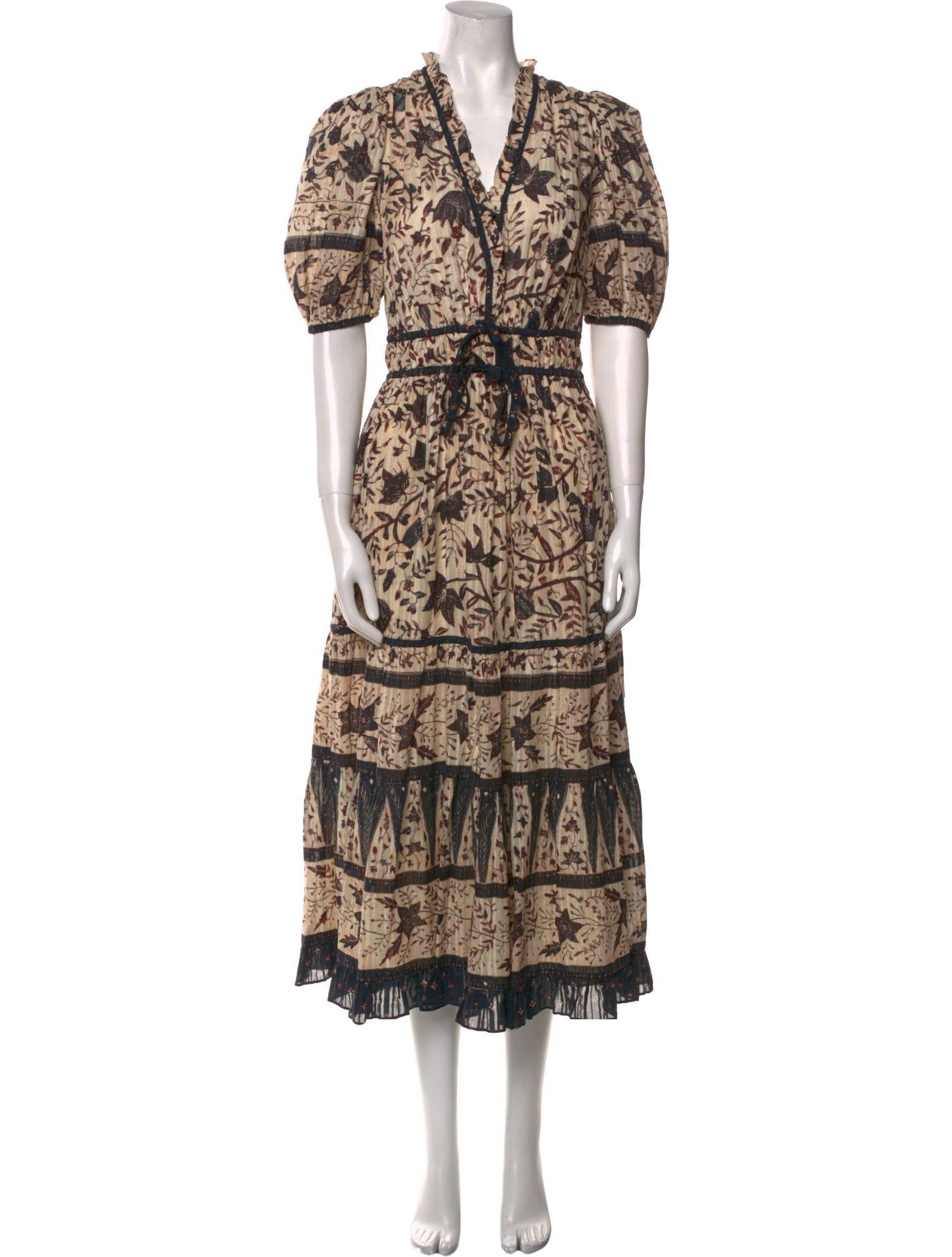 Ulla Johnson Printed Long Dress