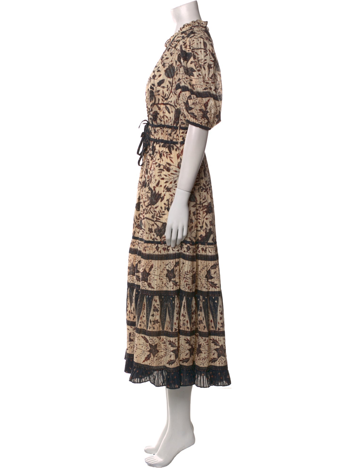 Ulla Johnson Printed Long Dress