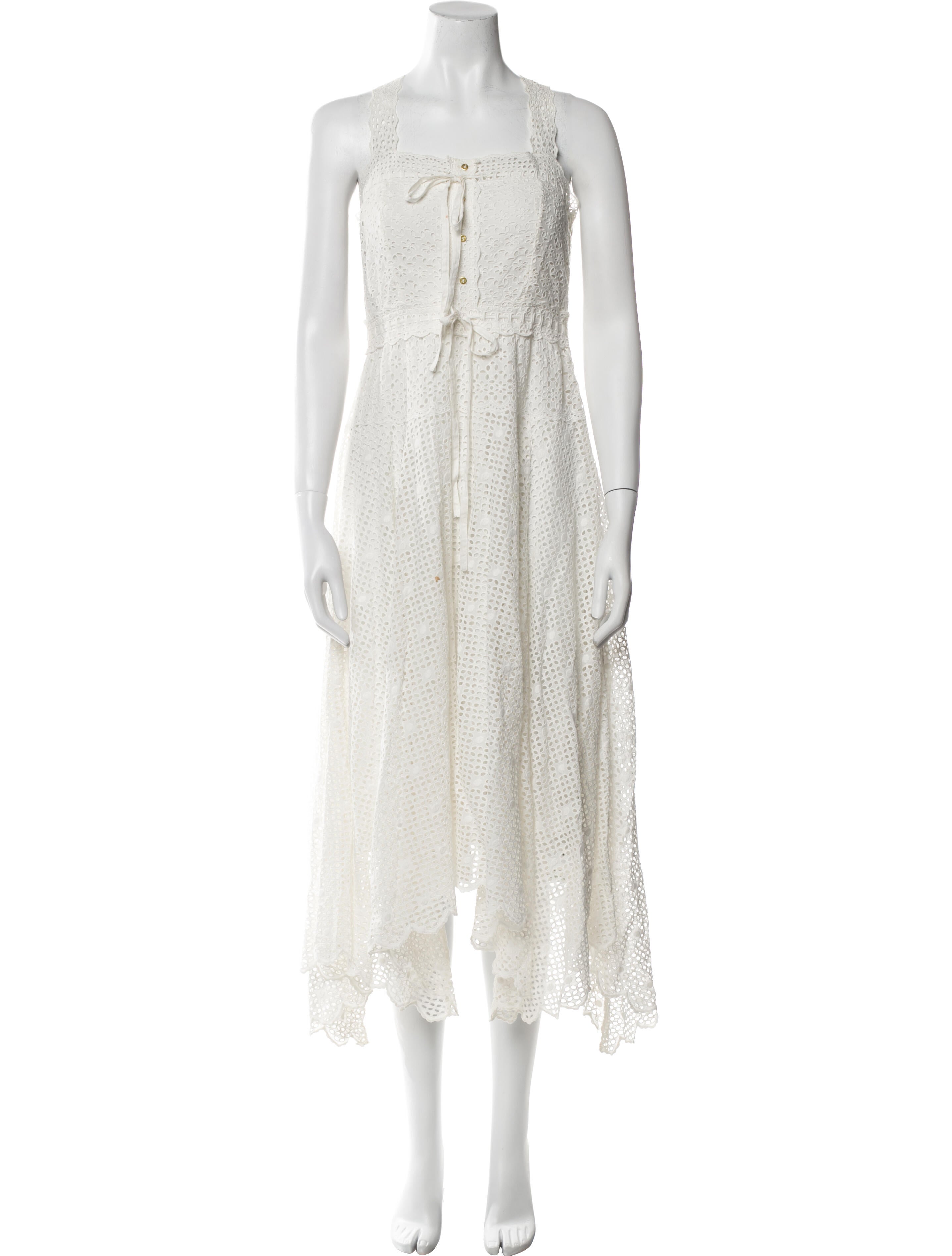 Ulla Johnson Square Neckline Long Dress