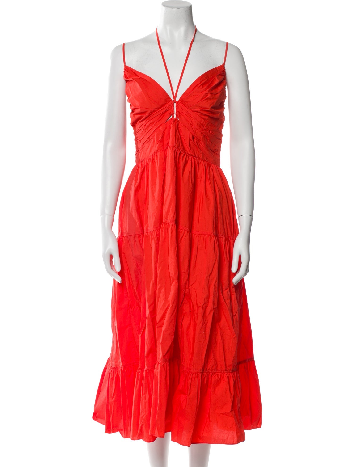 Ulla Johnson V-Neck Long Dress