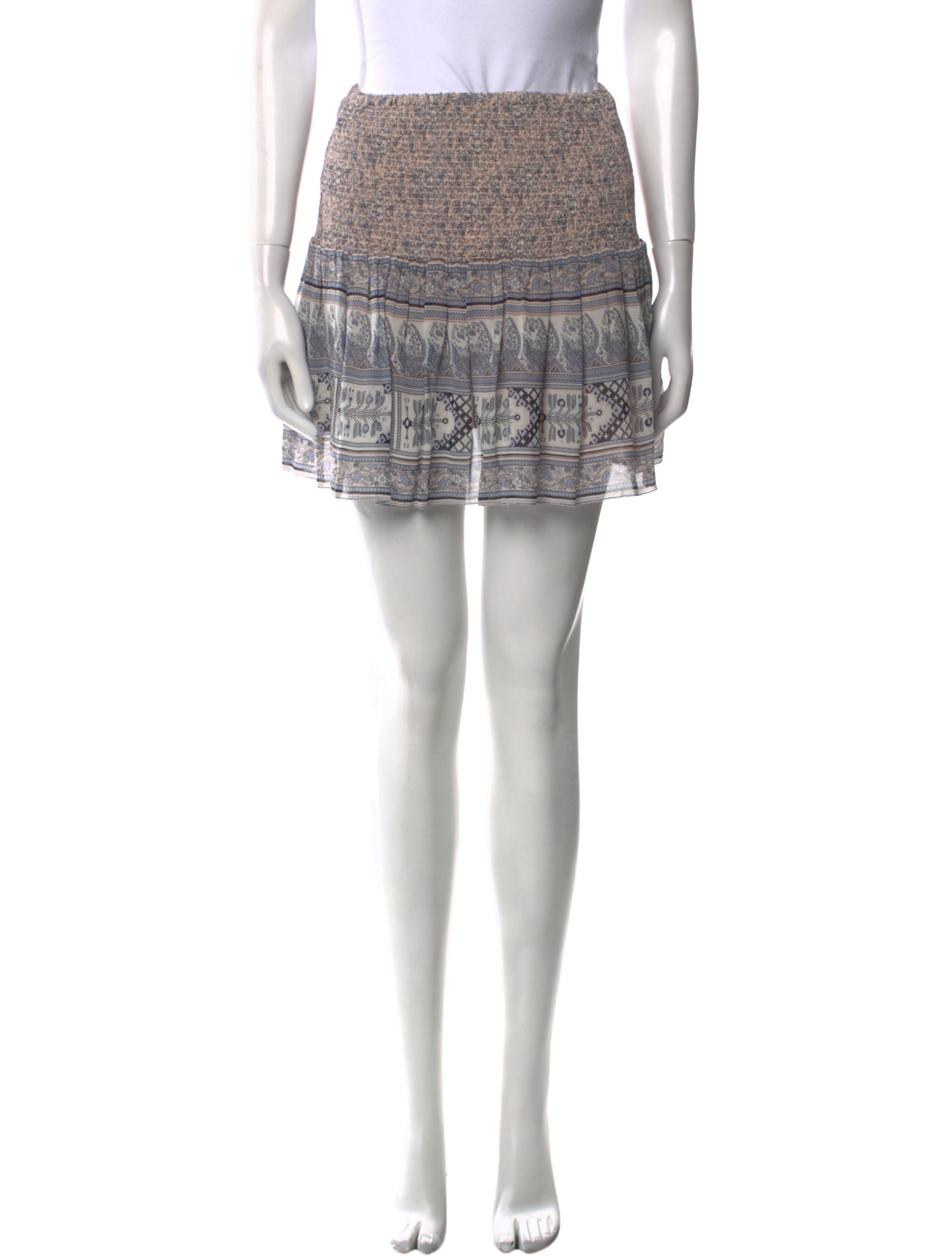 Ulla Johnson Silk Mini Skirt