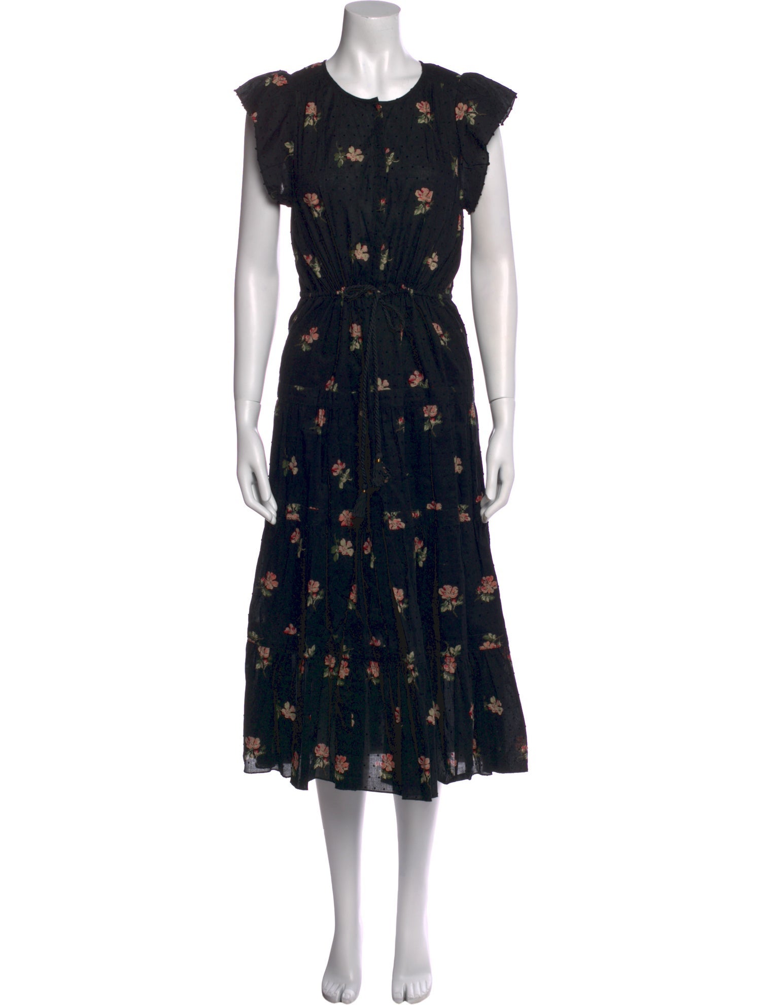 Ulla Johnson Floral Print Long Dress