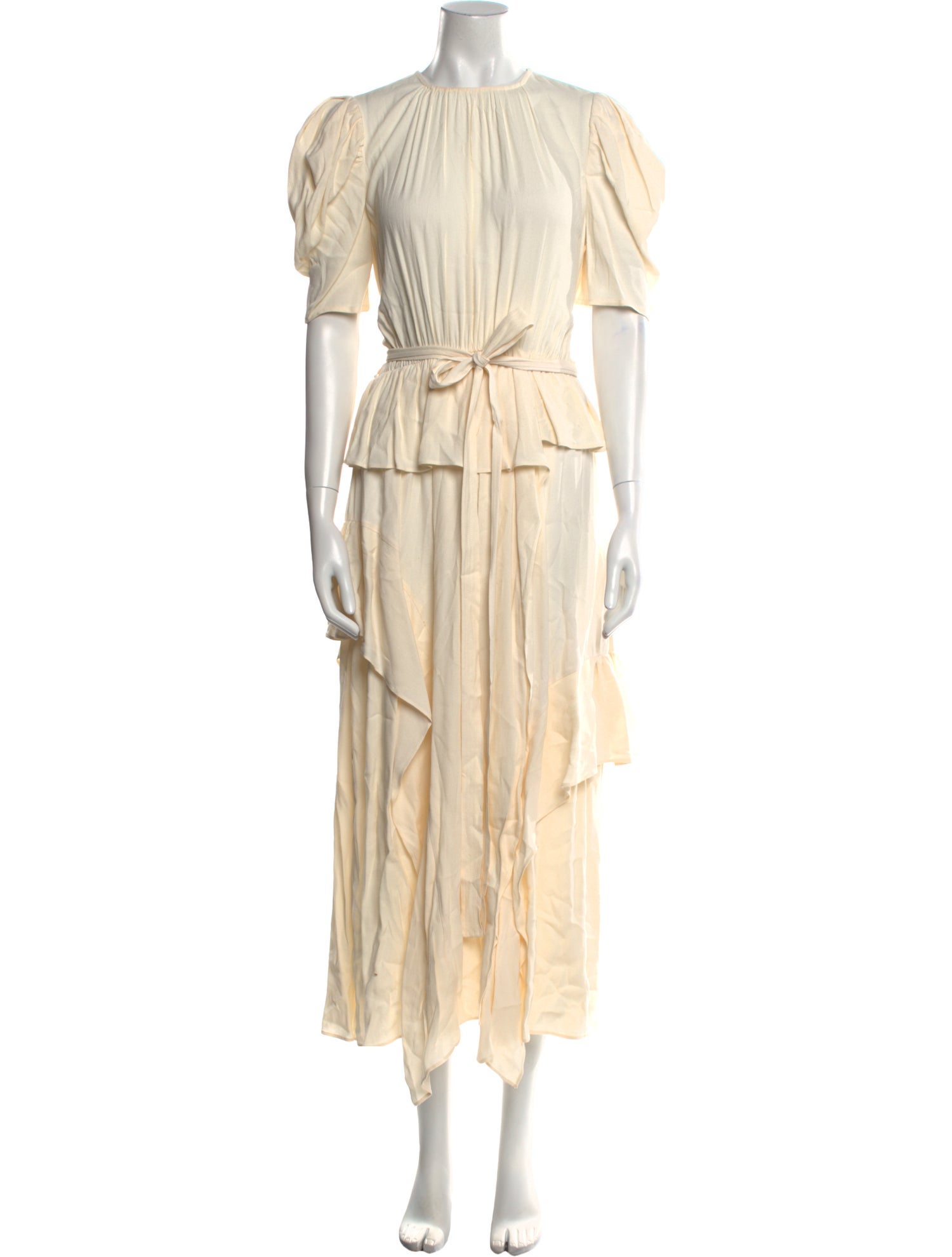 Ulla Johnson Crew Neck Long Dress