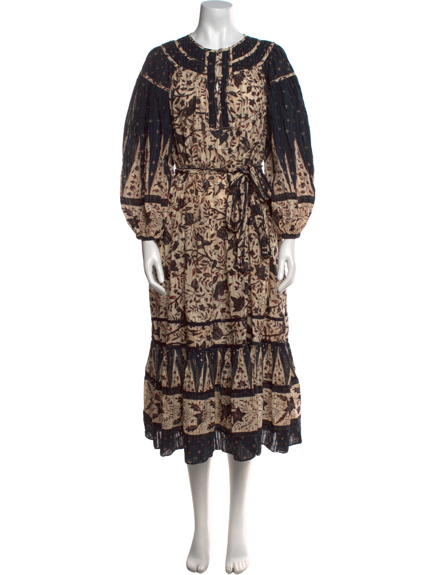 Ulla Johnson Printed Midi Length Dress