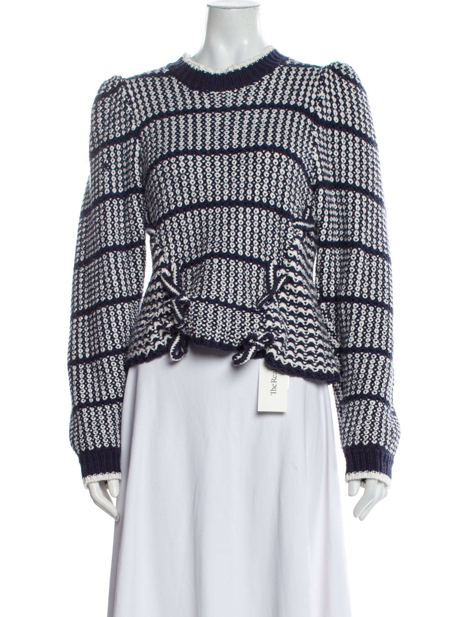 Ulla Johnson Striped Crew Neck Sweater