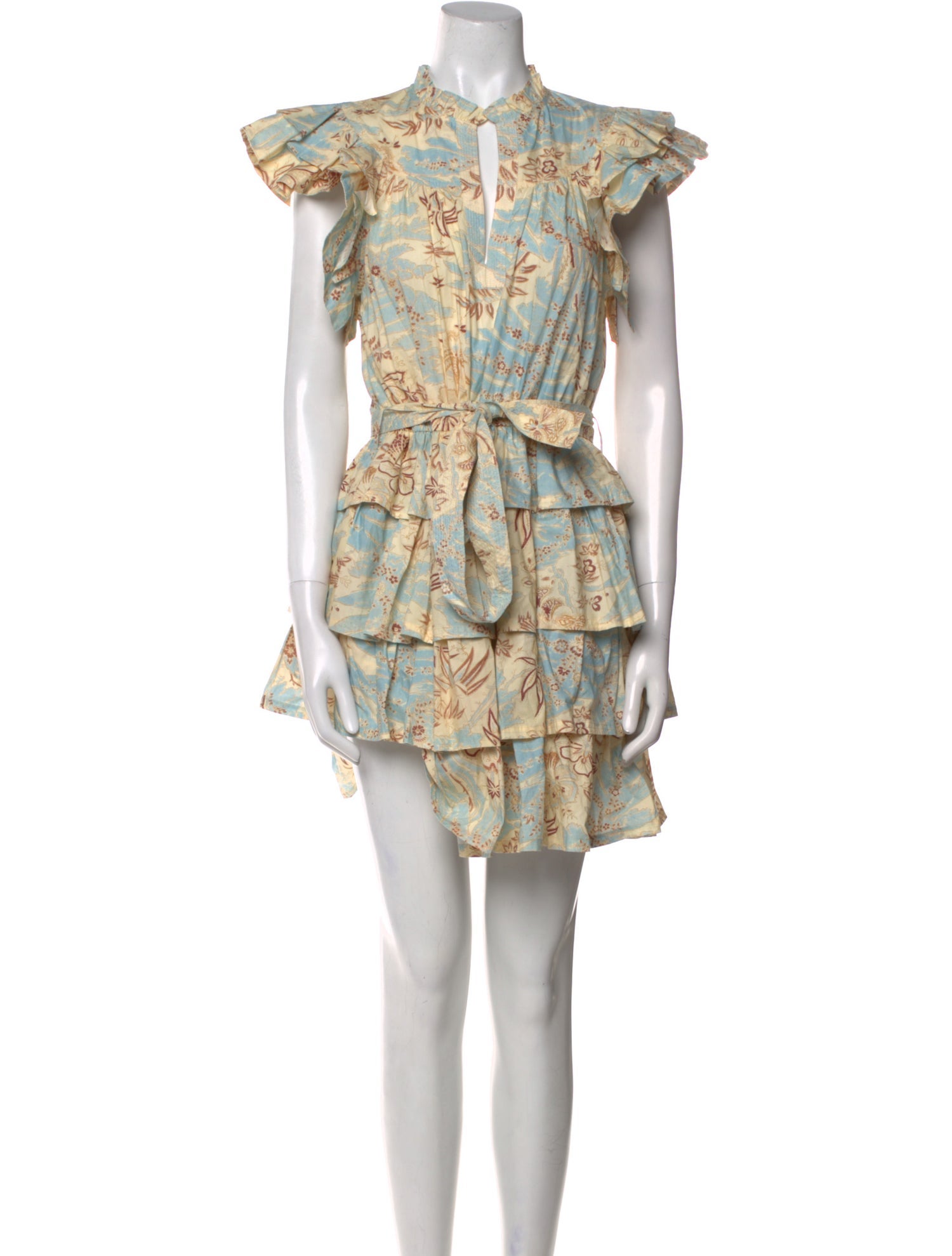 Ulla Johnson Printed Mini Dress w/ Tags