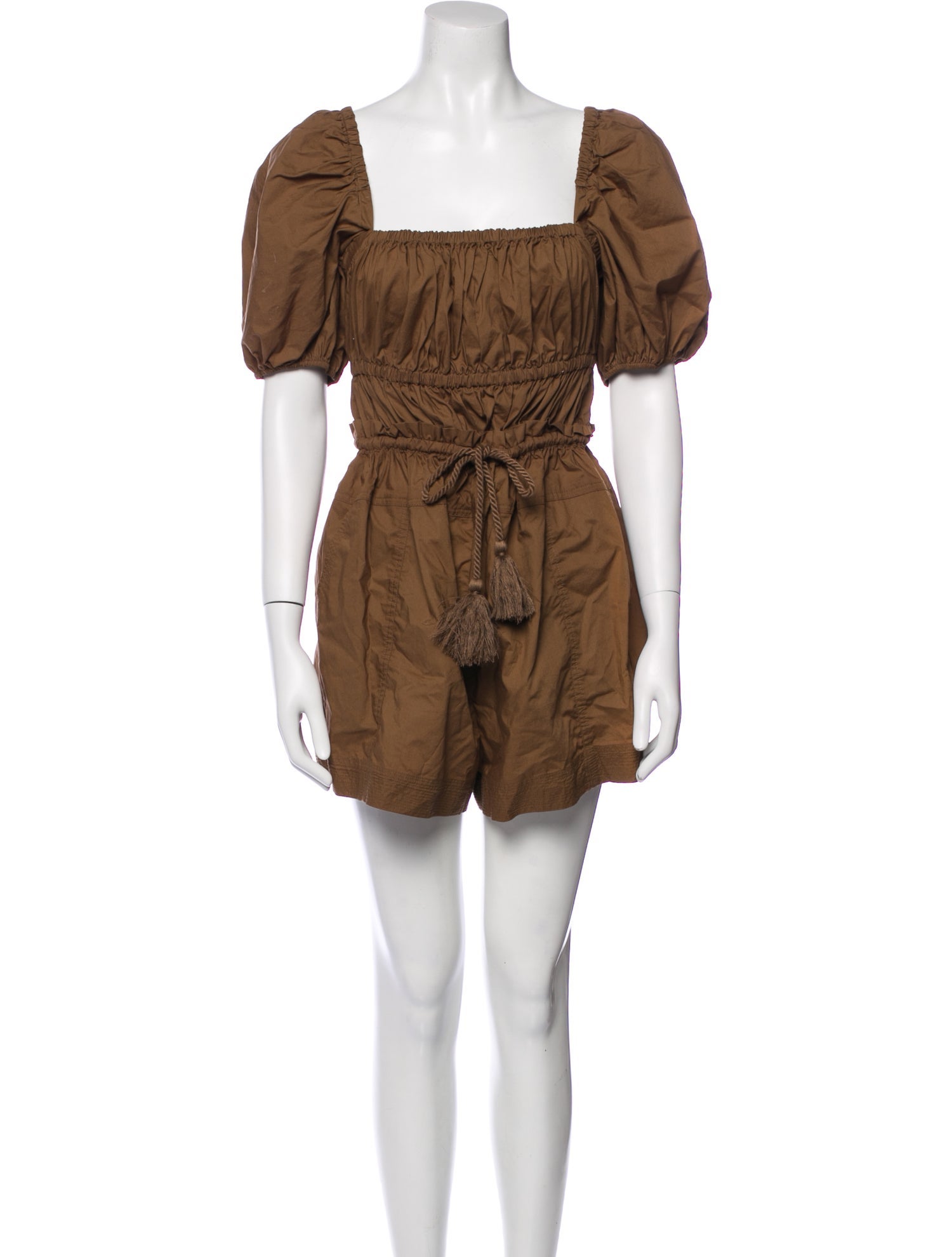 Ulla Johnson Square Neckline Romper