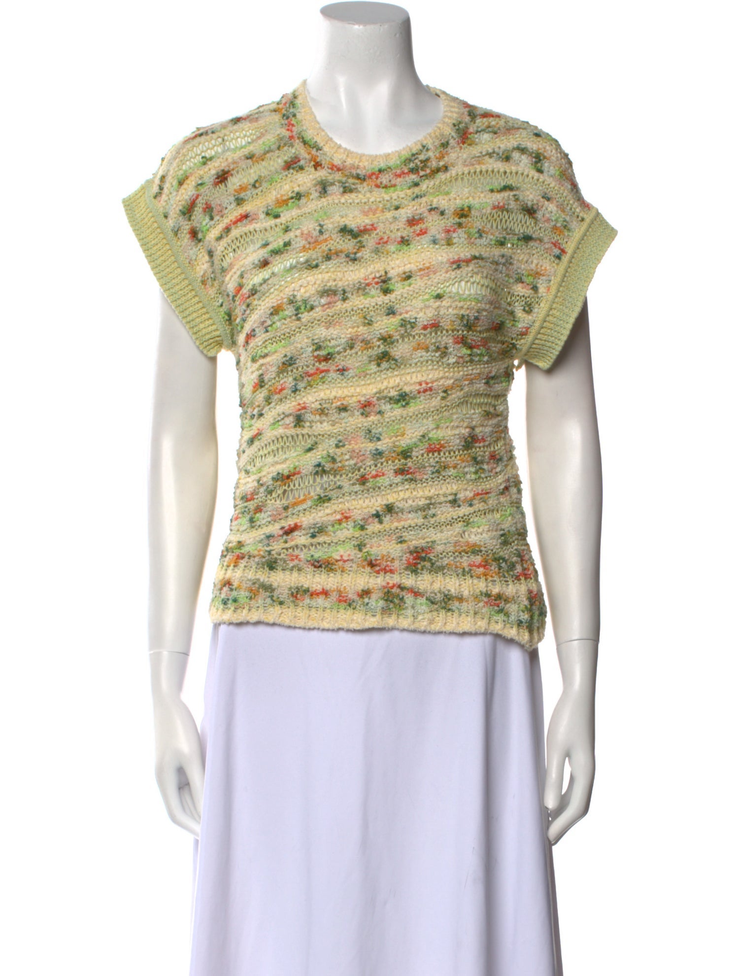 Ulla Johnson Striped Crew Neck Sweater