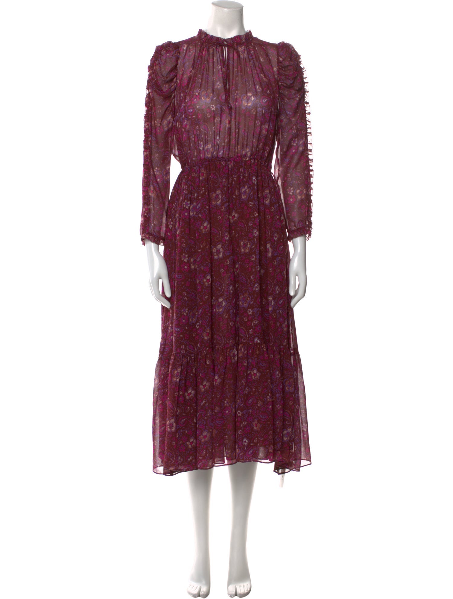 Ulla Johnson Silk Long Dress