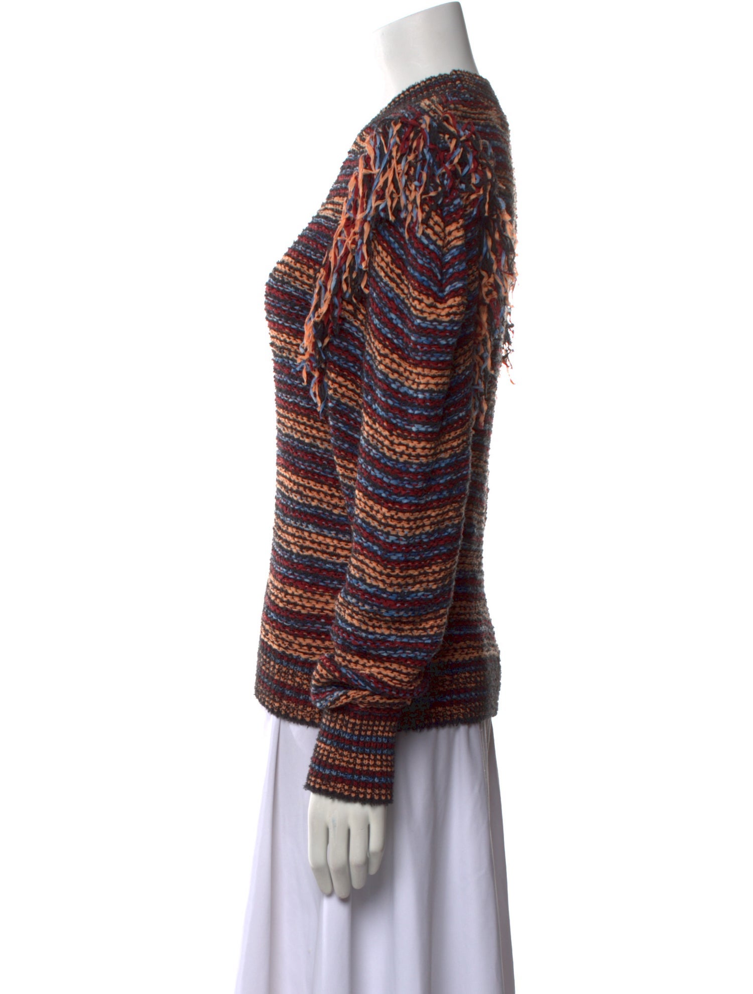 Ulla Johnson Striped Crew Neck Sweater