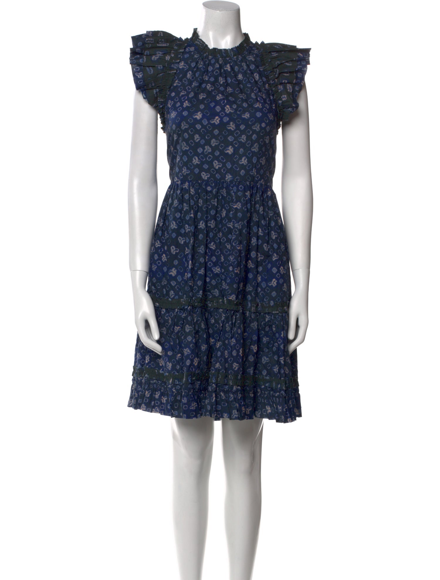 Ulla Johnson Floral Print Mini Dress