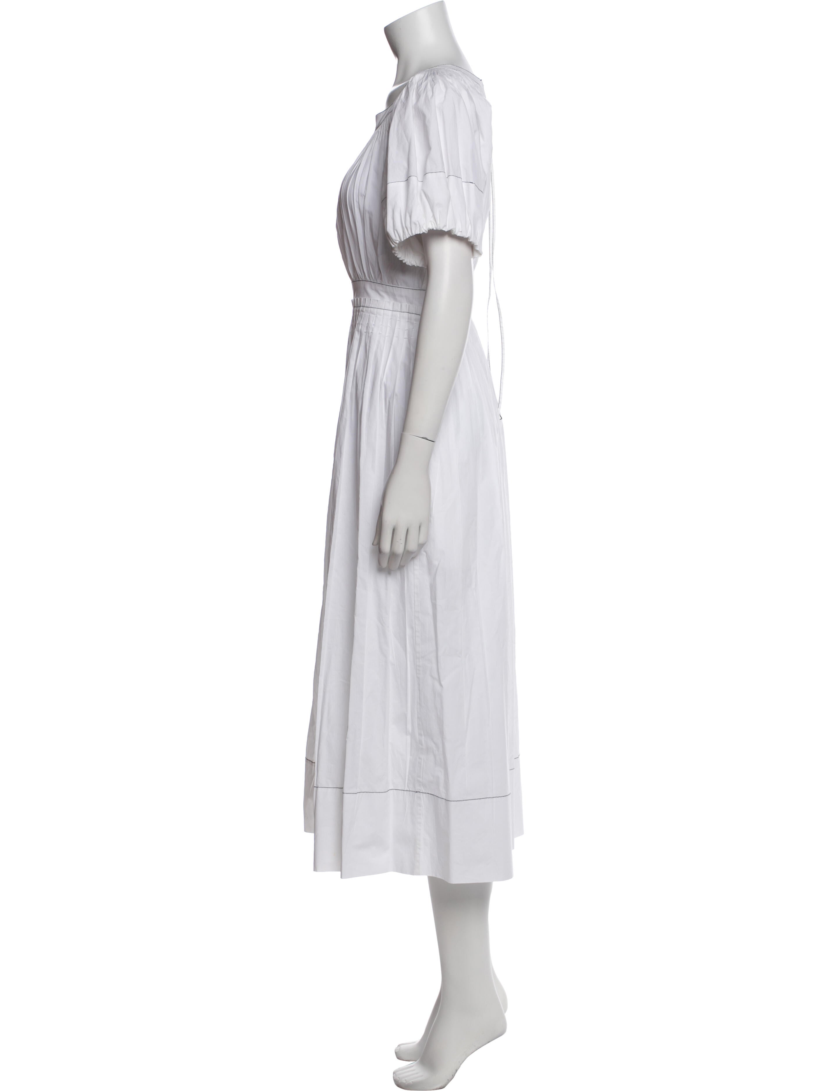 Ulla Johnson Scoop Neck Long Dress