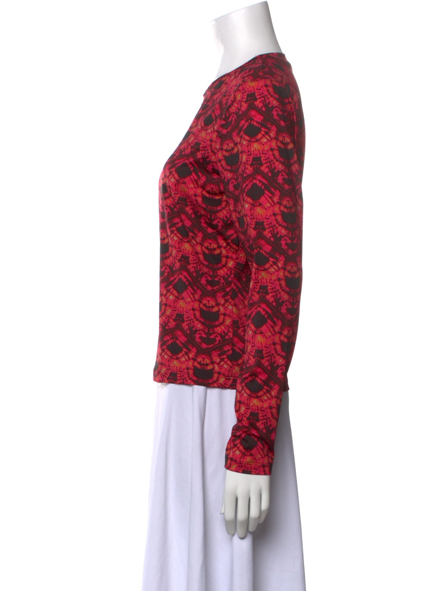 Ulla Johnson Printed Crew Neck Sweatshirt