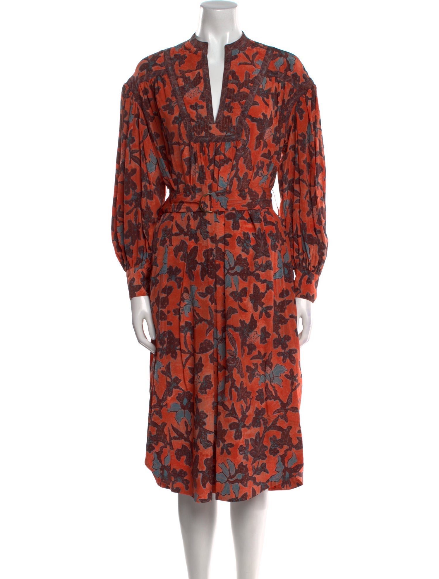 Ulla Johnson Silk Midi Length Dress