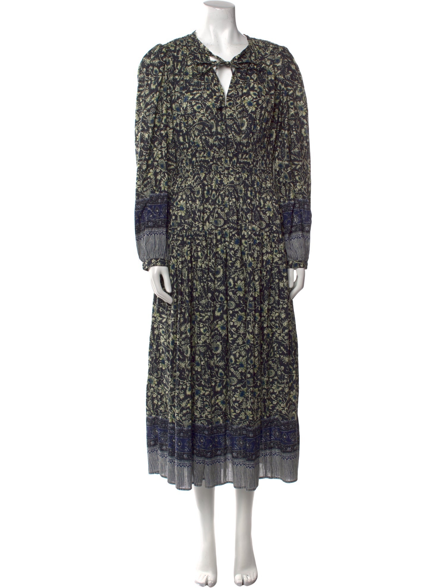 Ulla Johnson Floral Print Long Dress w/ Tags