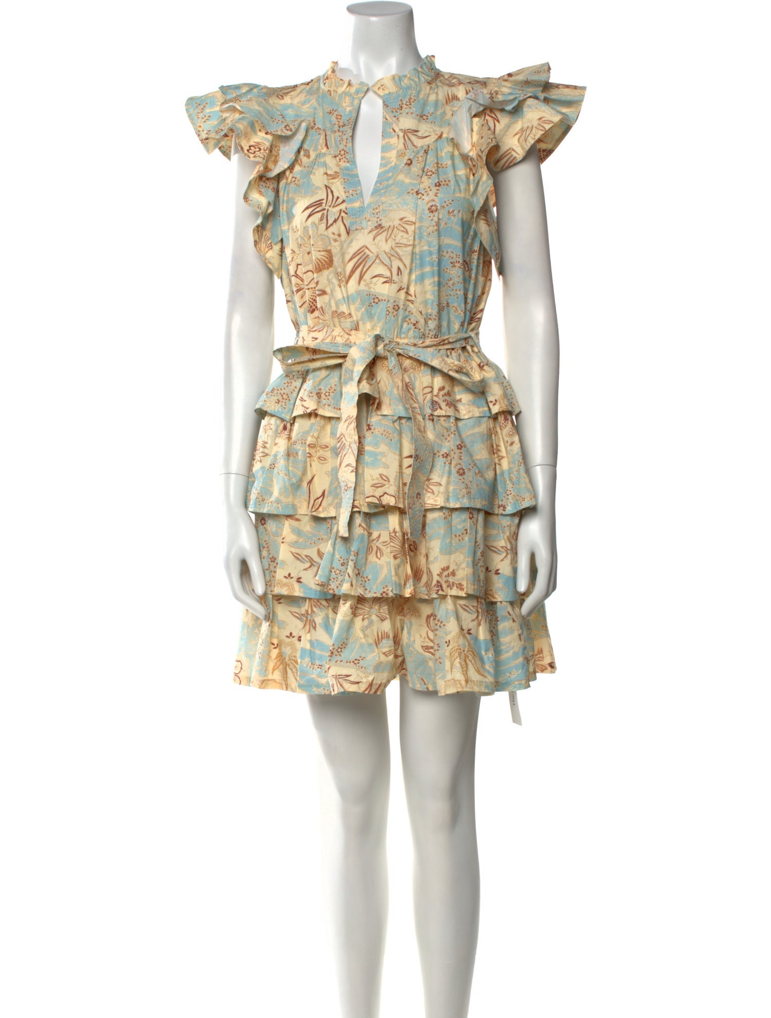 Ulla Johnson Floral Print Mini Dress