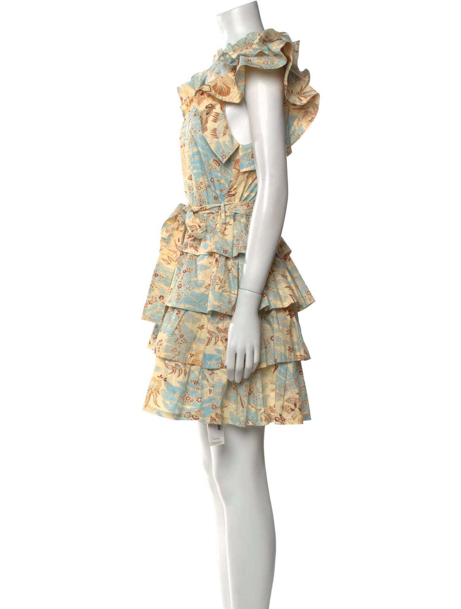 Ulla Johnson Floral Print Mini Dress