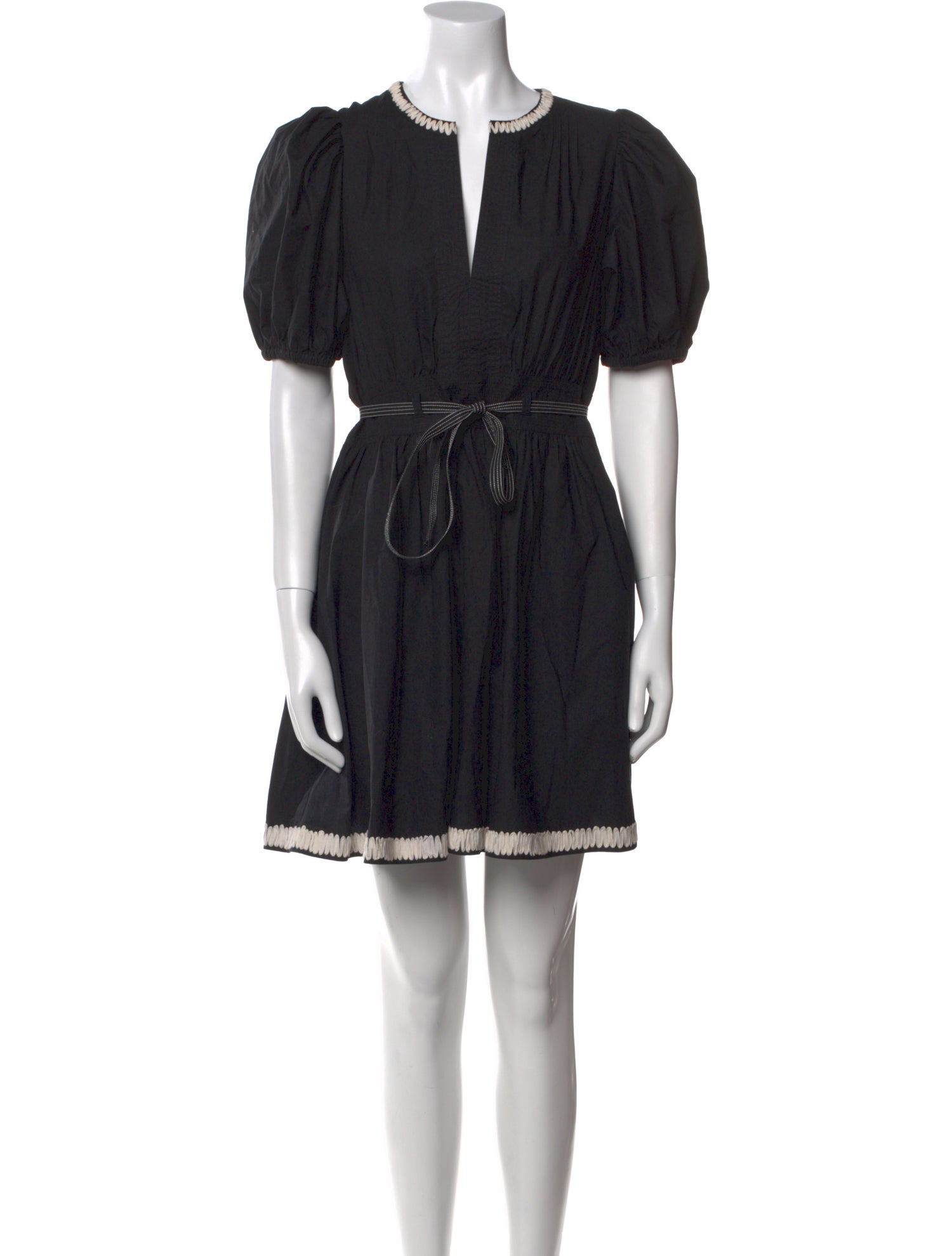 Ulla Johnson V-Neck Mini Dress