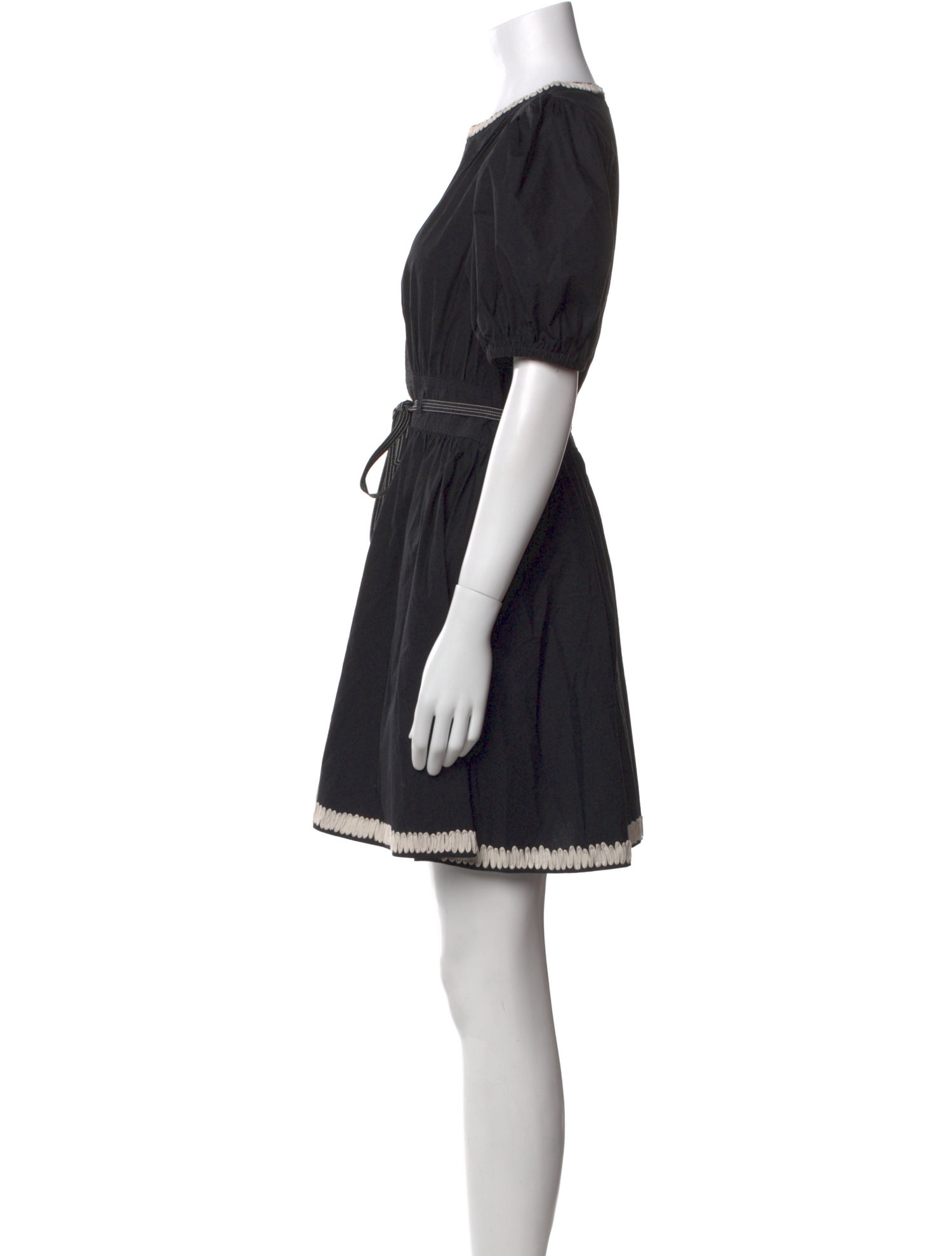 Ulla Johnson V-Neck Mini Dress