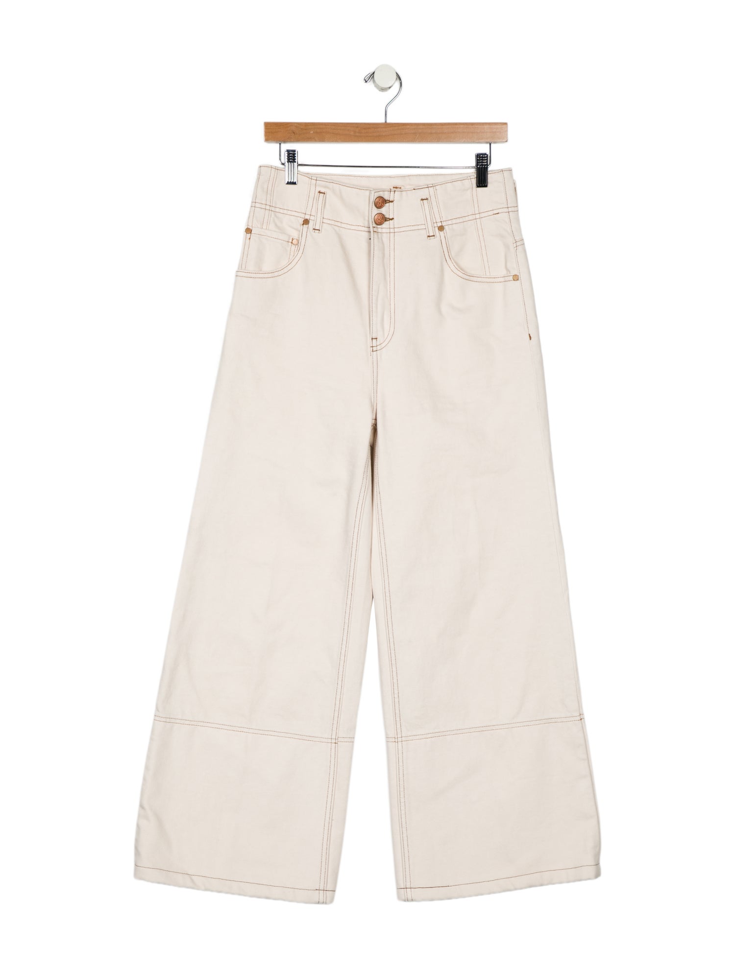 Ulla Johnson Low-Rise Wide Leg Jeans