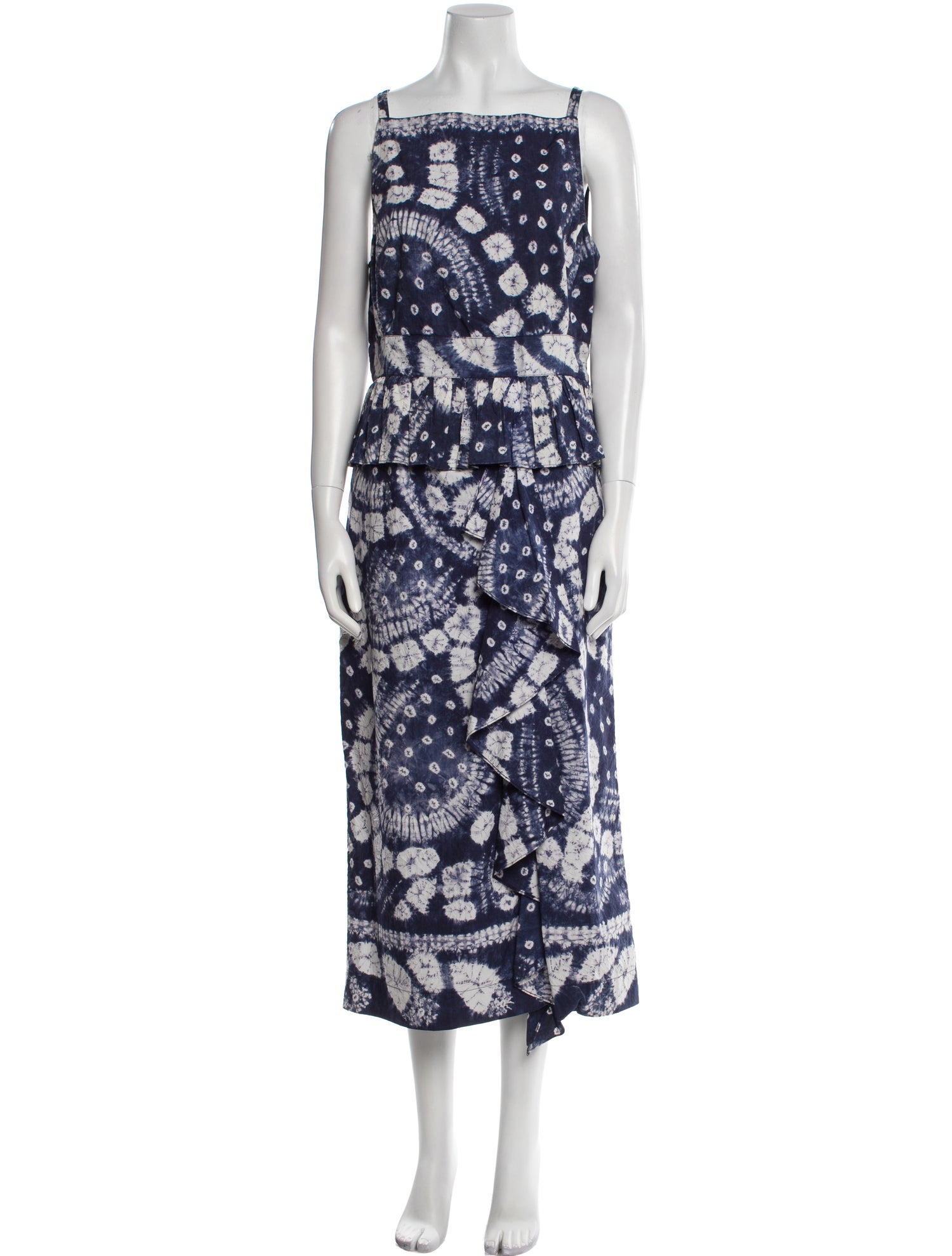 Ulla Johnson Tie-Dye Print Long Dress