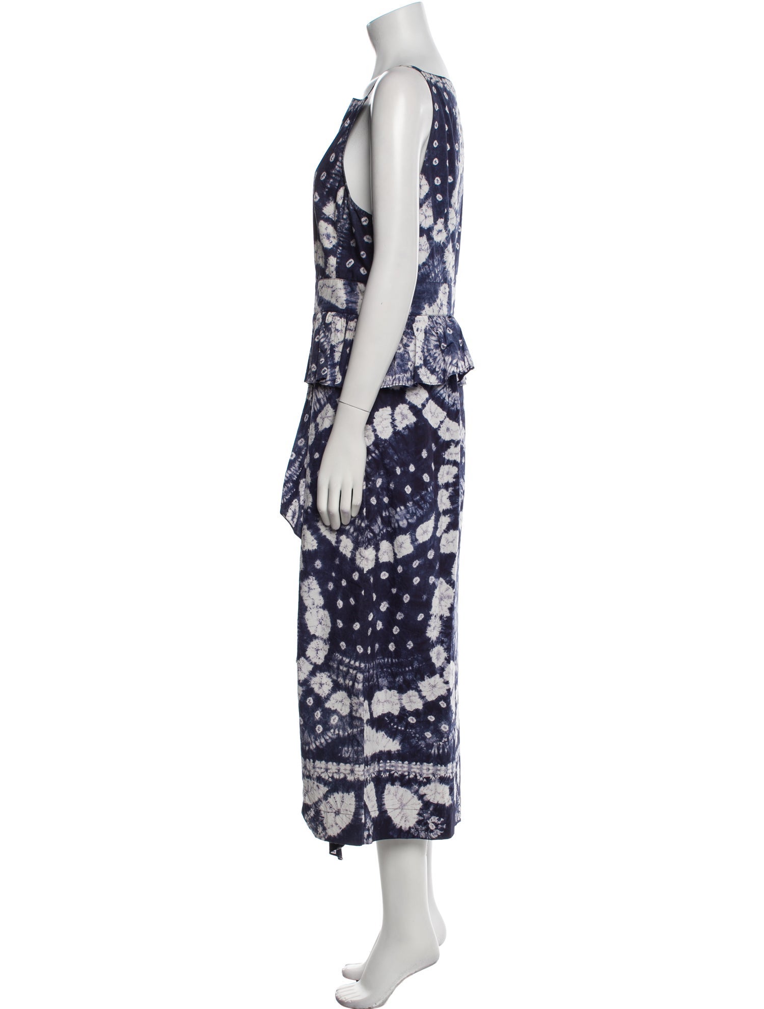 Ulla Johnson Tie-Dye Print Long Dress