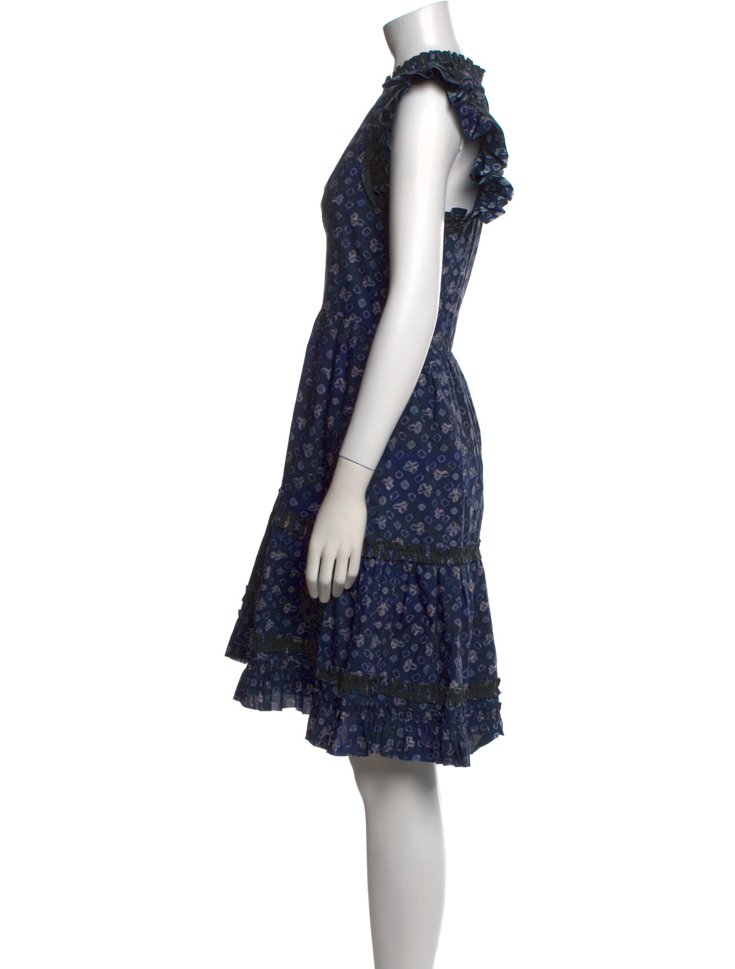 Ulla Johnson Floral Print Knee-Length Dress