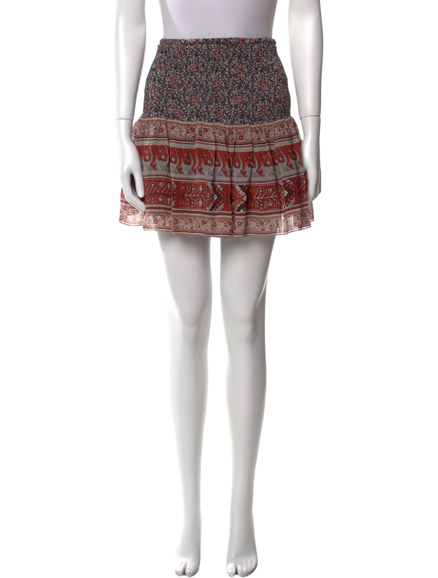 Ulla Johnson Silk Mini Skirt