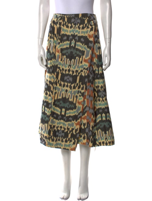 Ulla Johnson Printed Midi Length Skirt