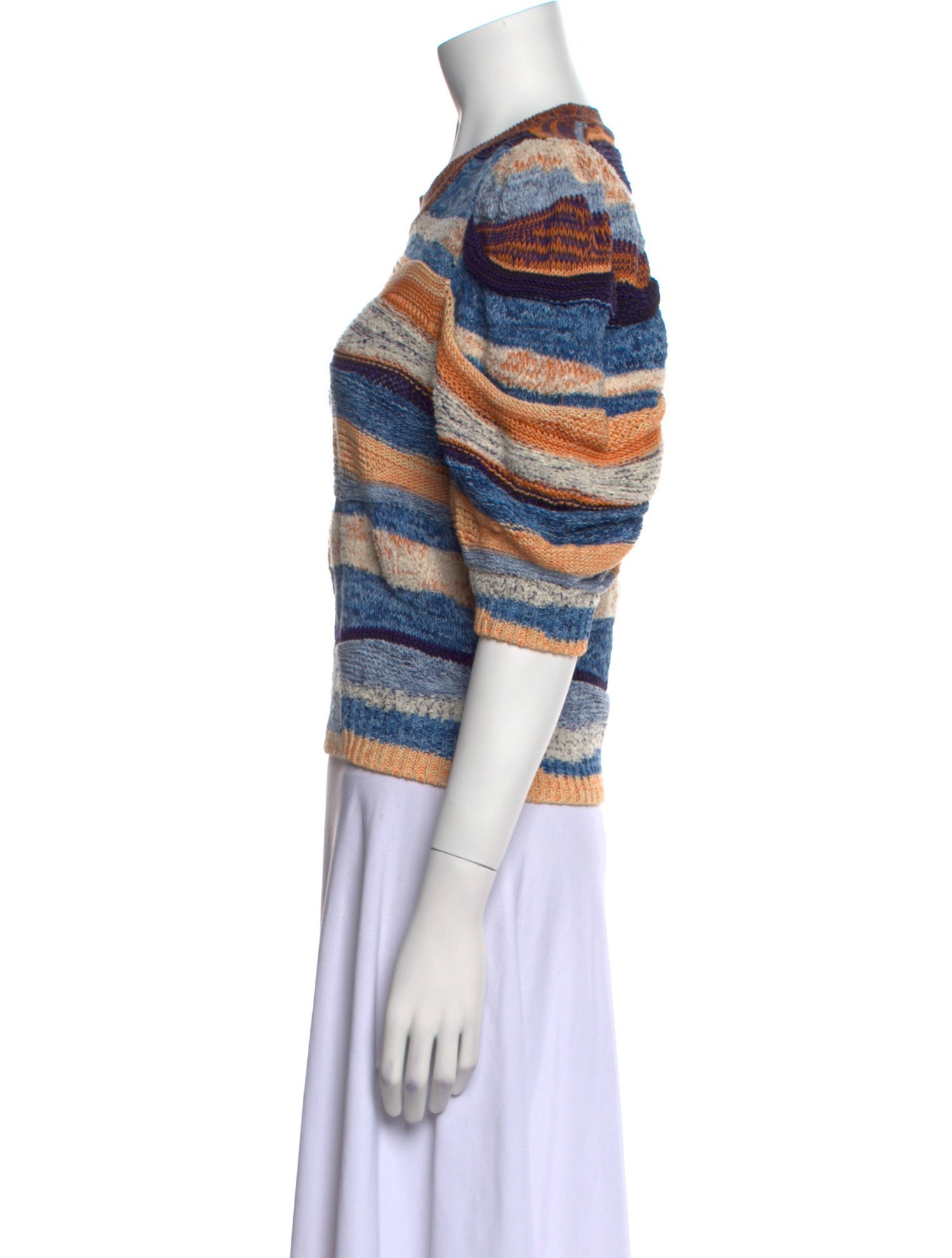 Ulla Johnson Striped Crew Neck Sweater