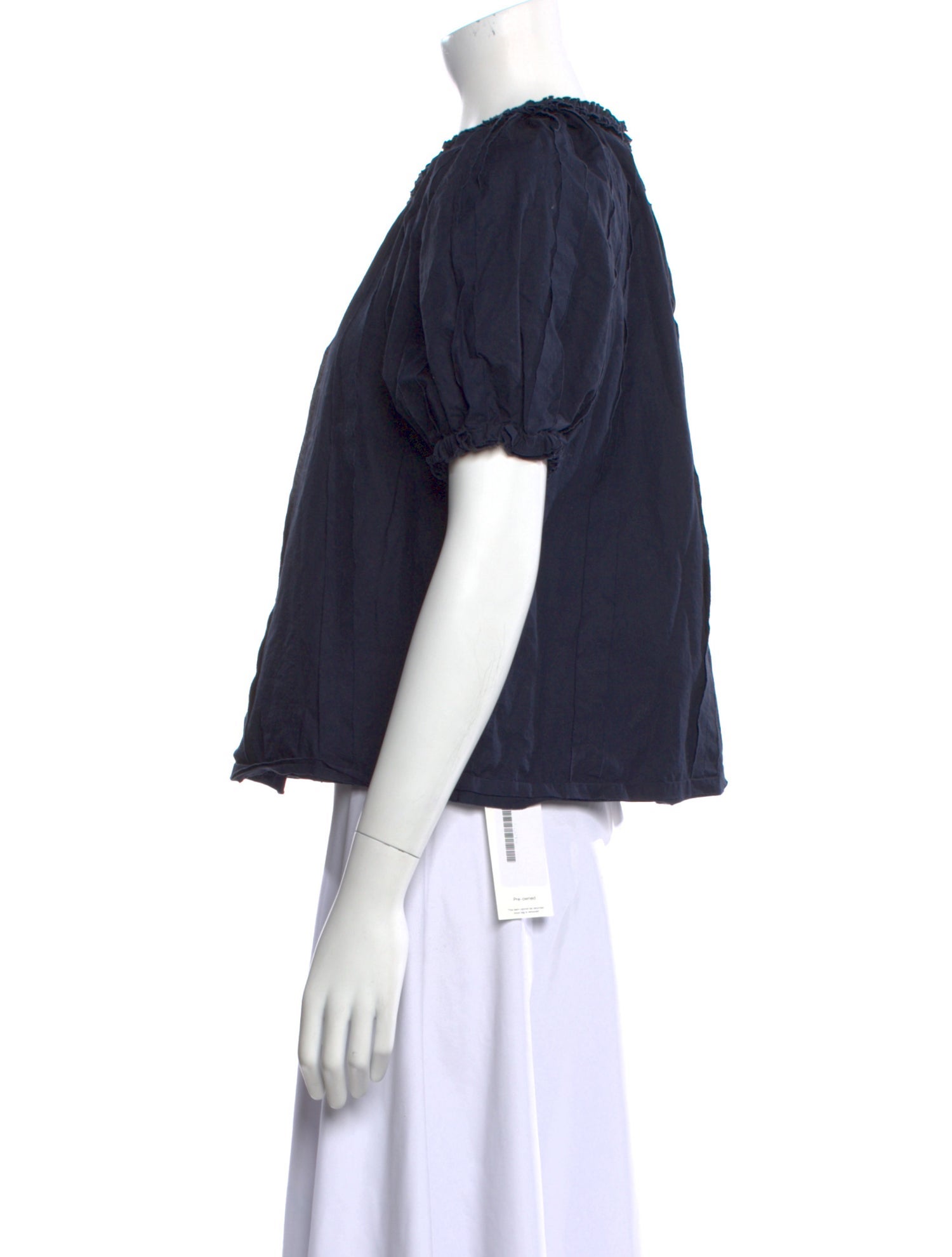 Ulla Johnson Crew Neck Short Sleeve Blouse