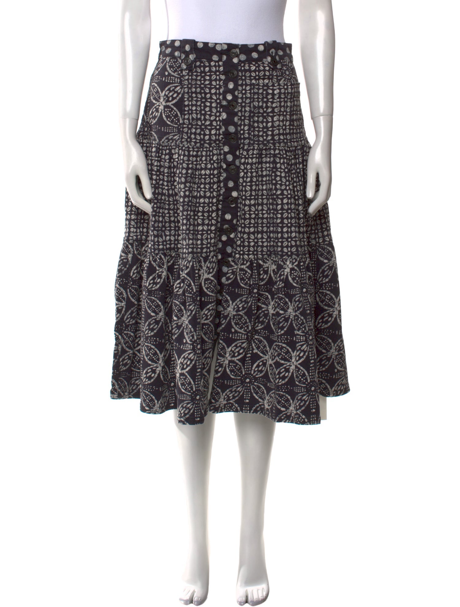 Ulla Johnson Printed Knee-Length Skirt