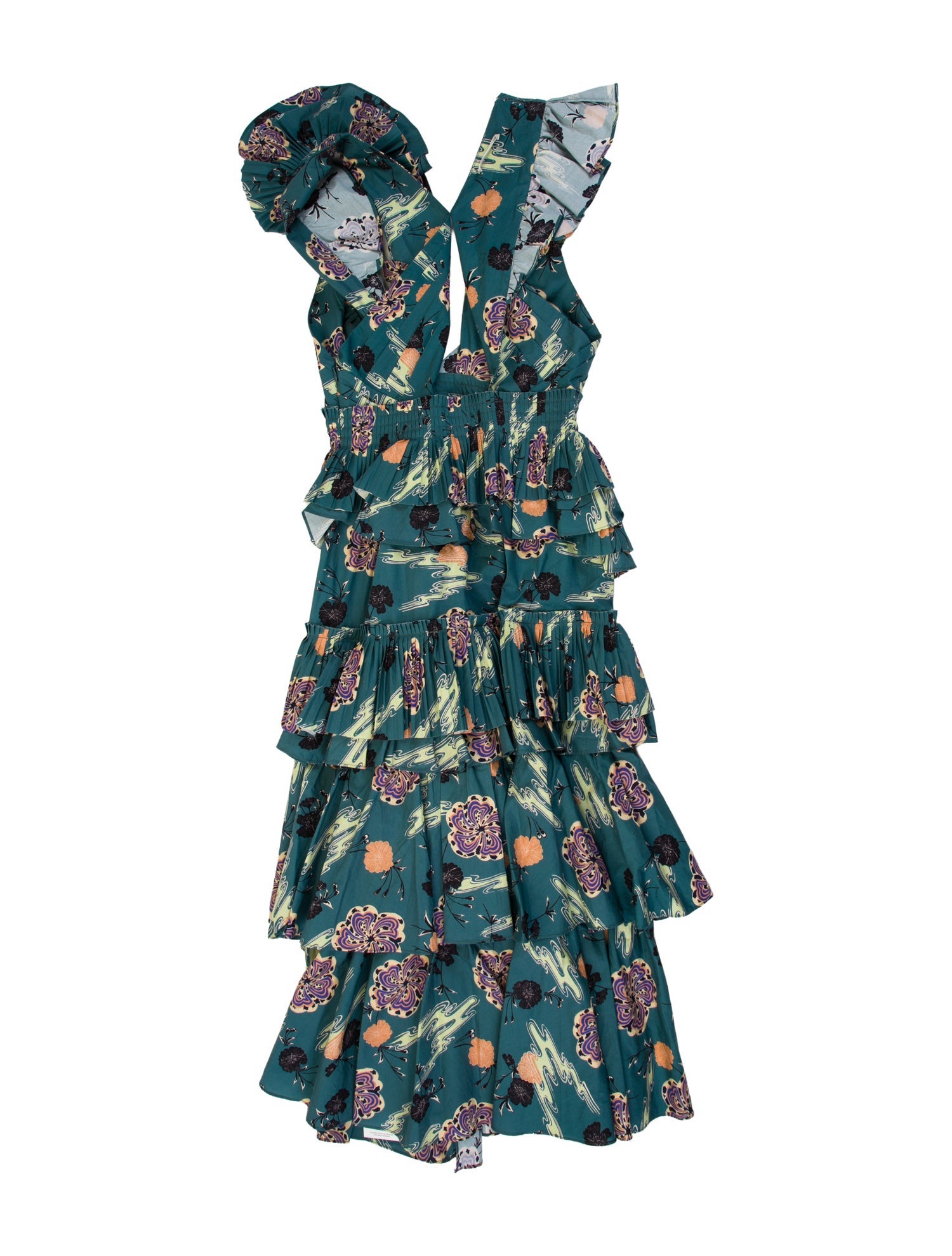 Ulla Johnson Floral Print Long Dress