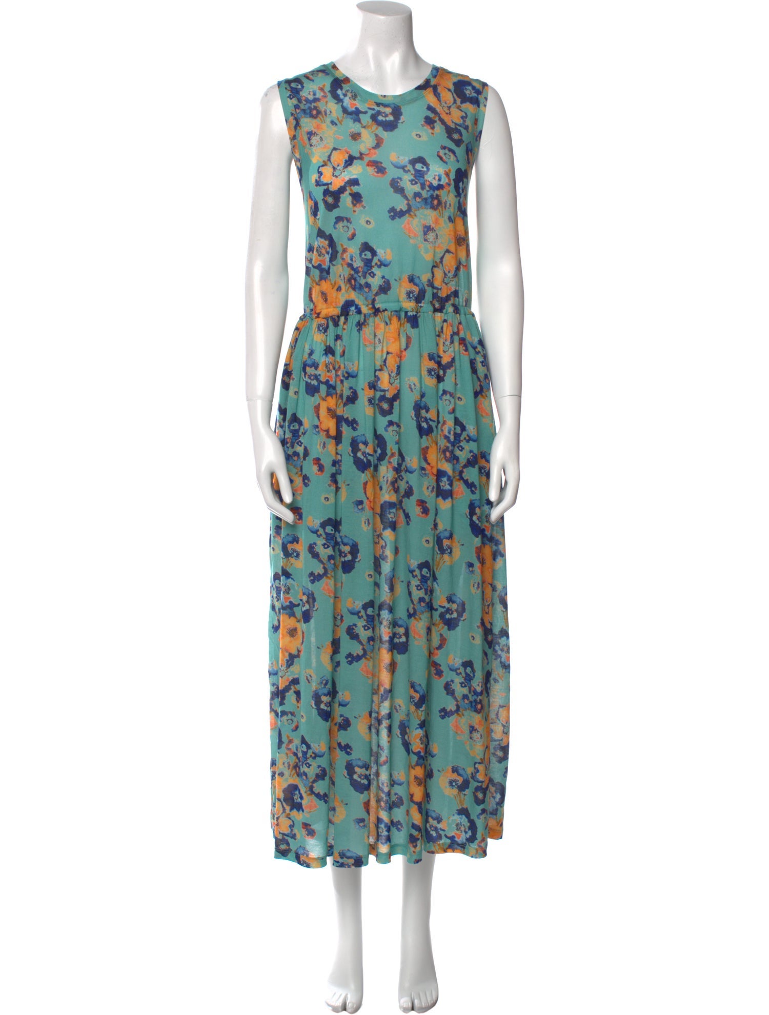 Ulla Johnson Floral Print Long Dress w/ Tags