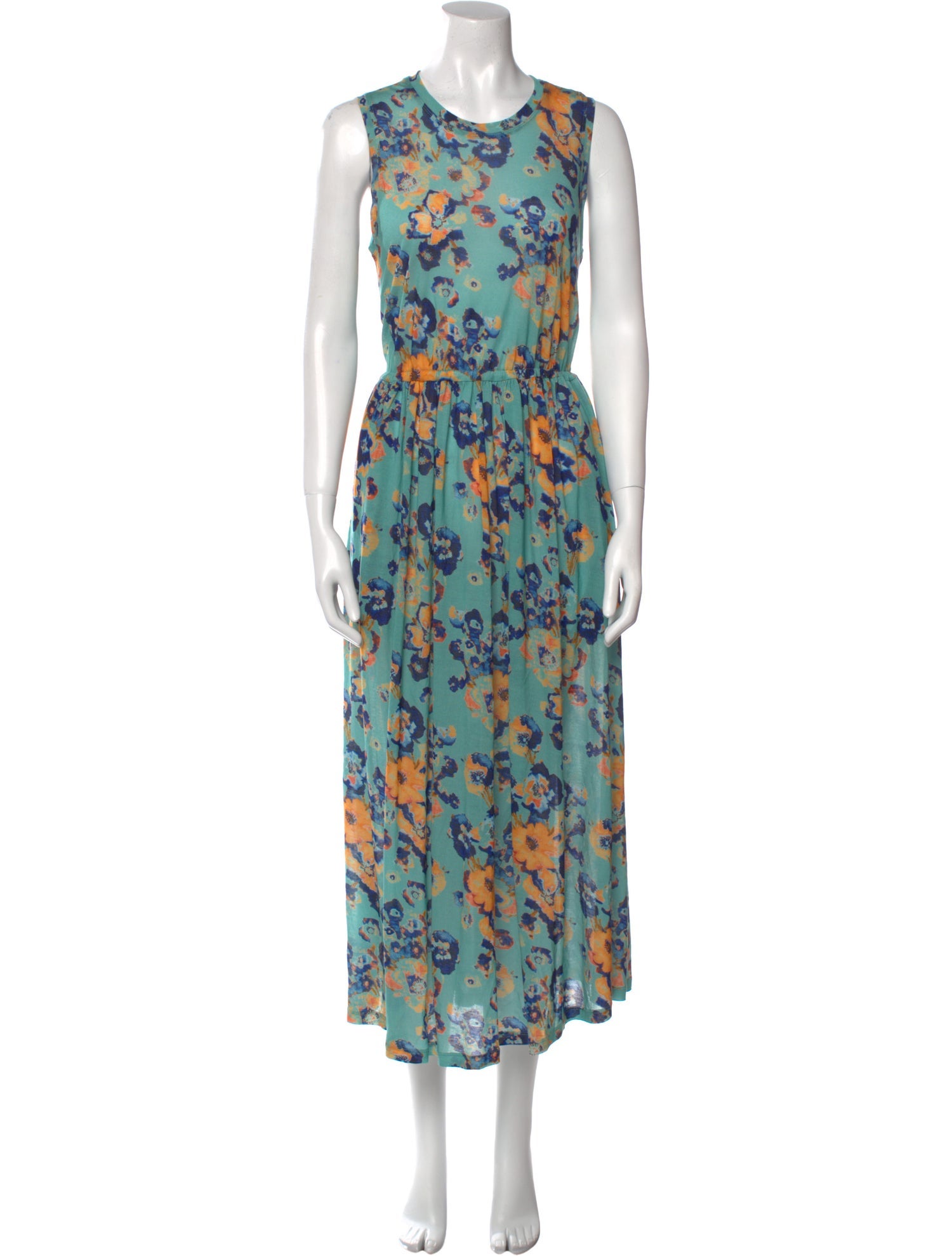 Ulla Johnson Floral Print Long Dress w/ Tags