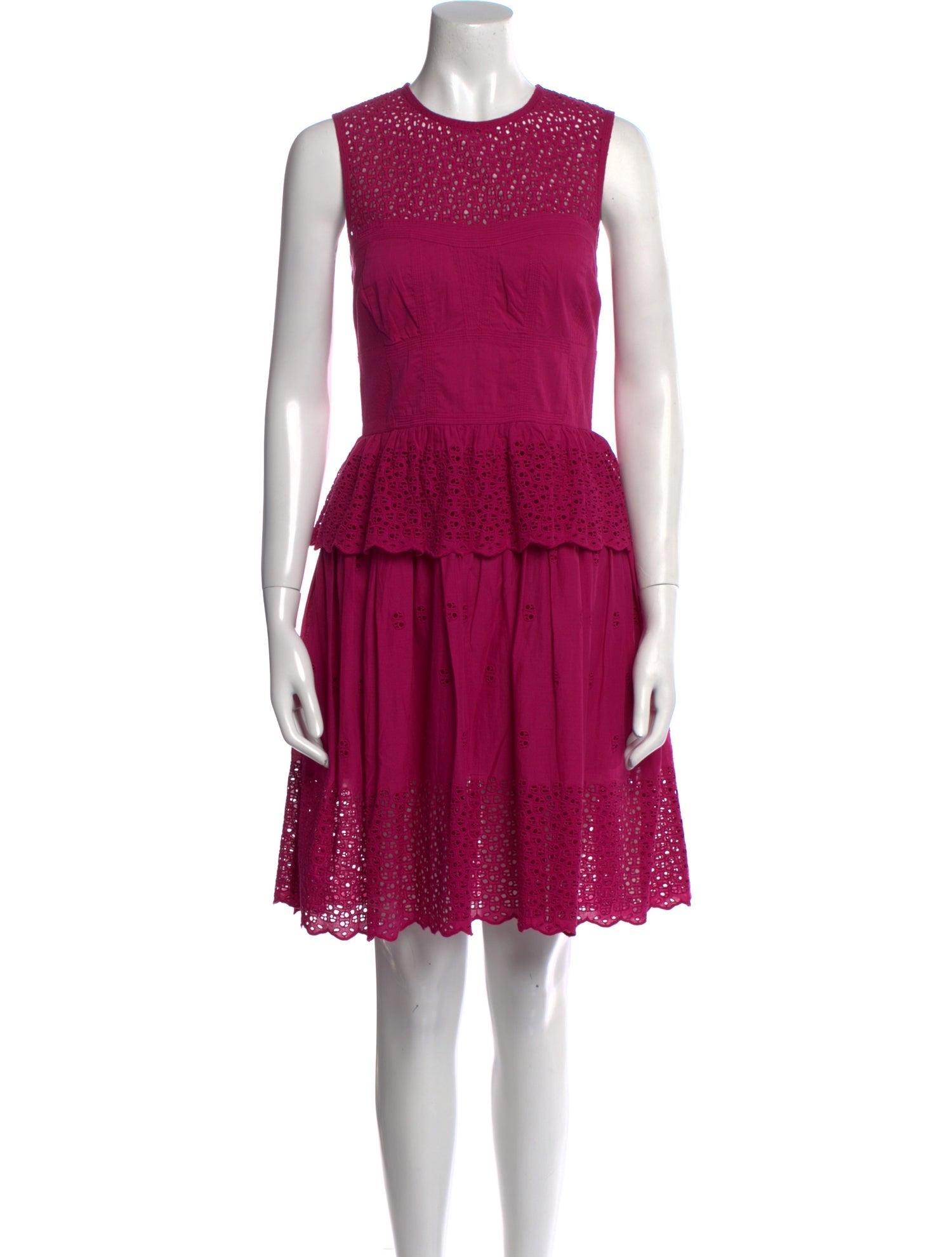 Ulla Johnson Crew Neck Knee-Length Dress w/ Tags