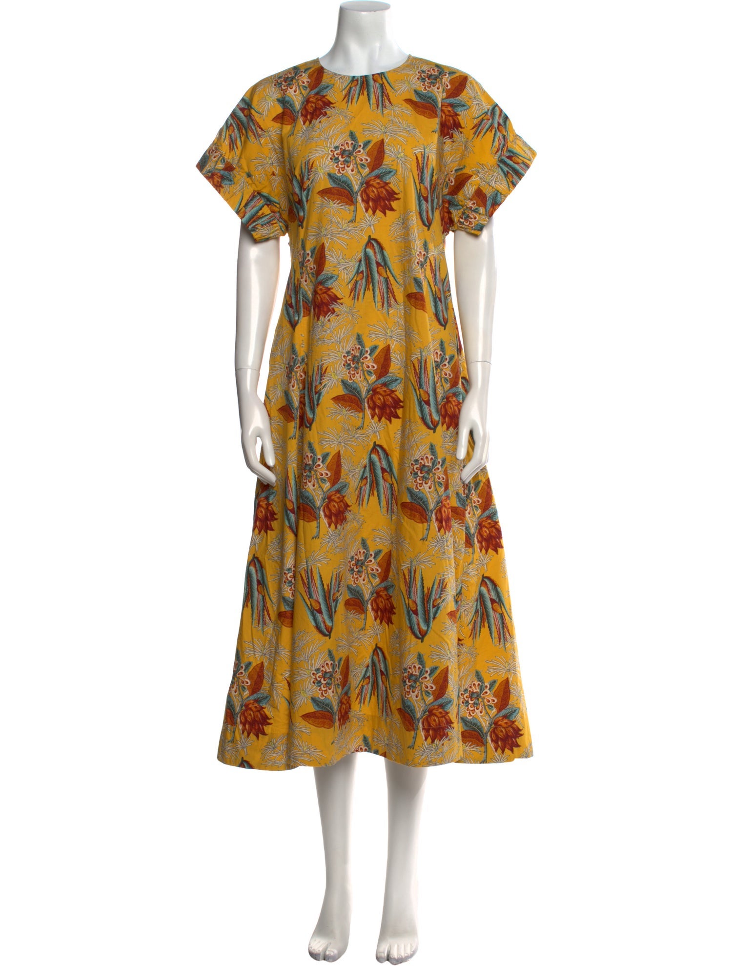 Ulla Johnson Floral Print Long Dress