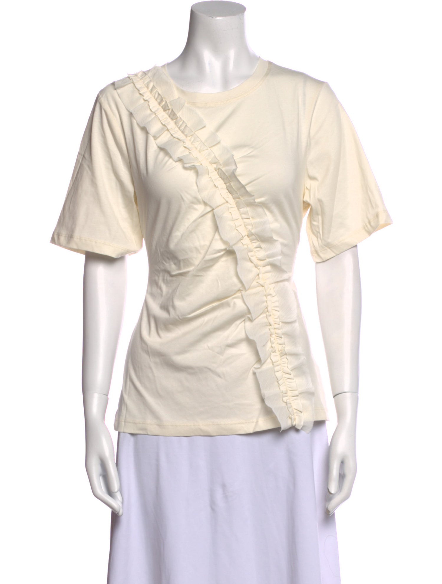 Ulla Johnson V-Neck Short Sleeve Top w/ Tags