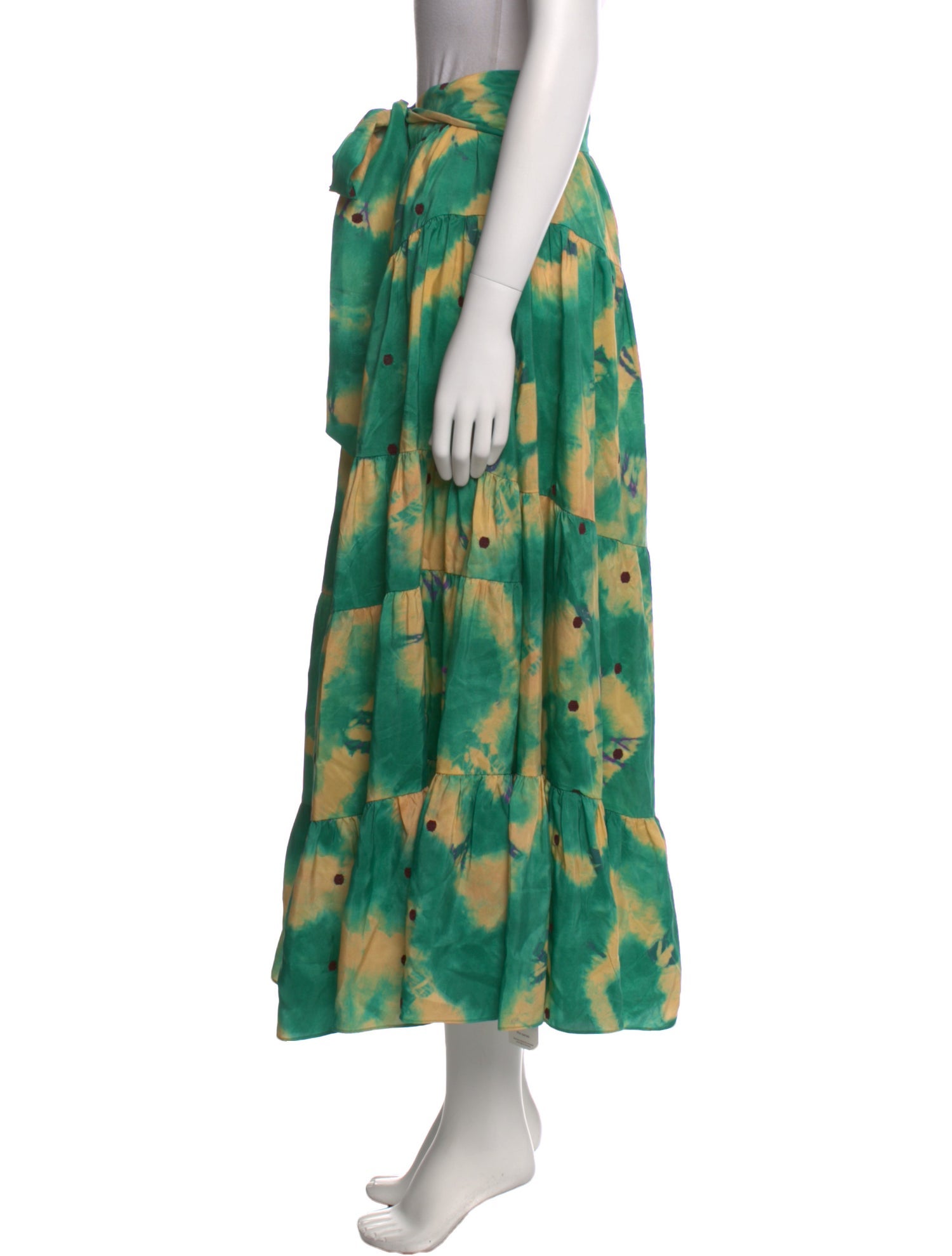 Ulla Johnson Printed Midi Length Skirt