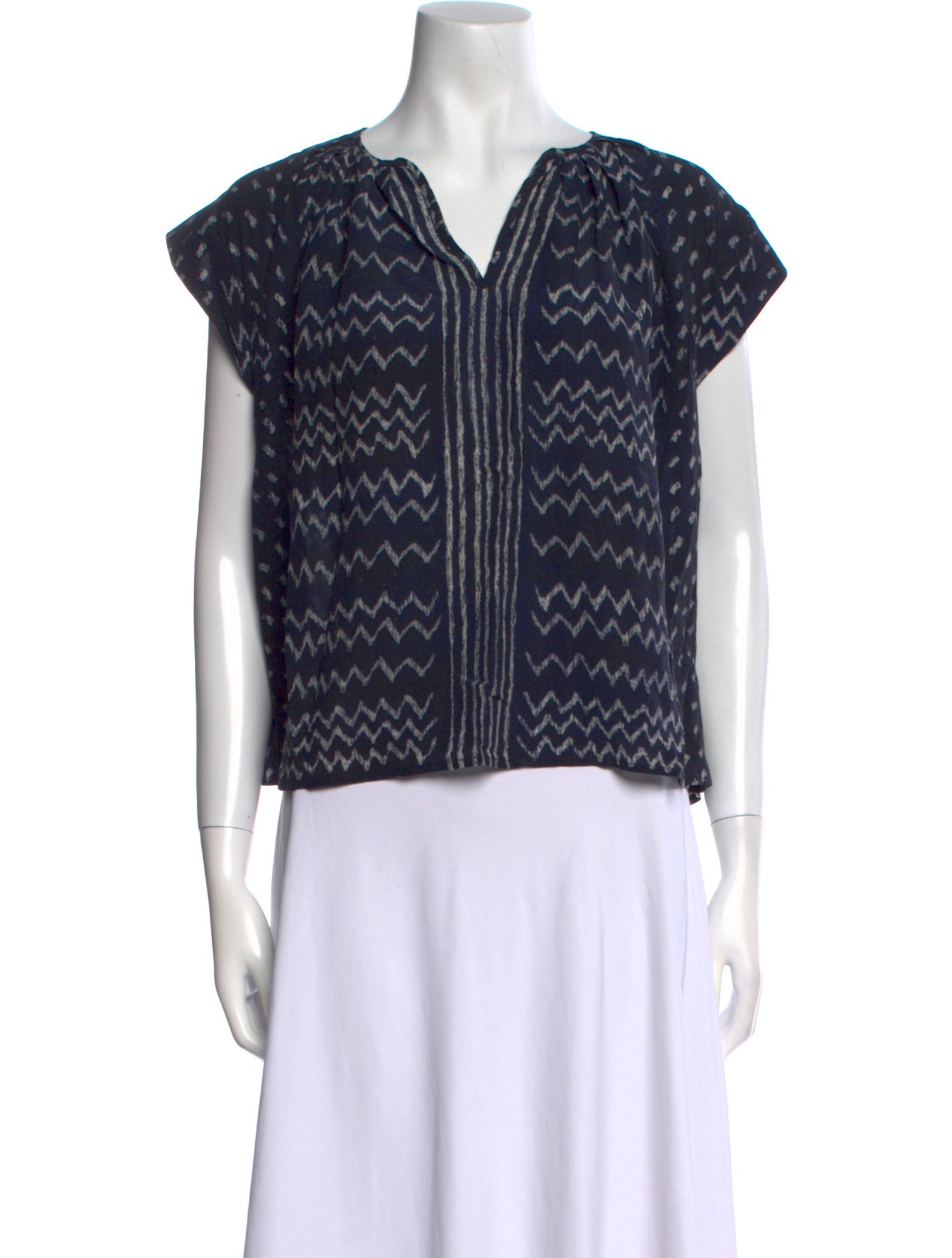 Ulla Johnson Silk Printed Blouse